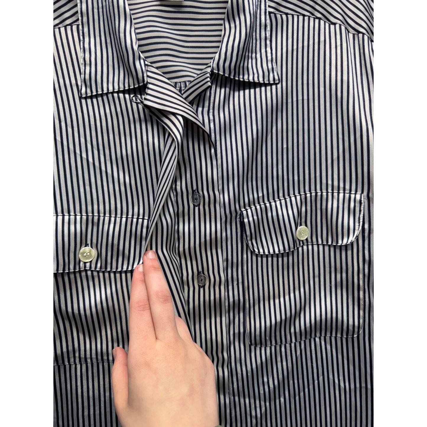 Women’s Vintage Notations Button Down#7609
