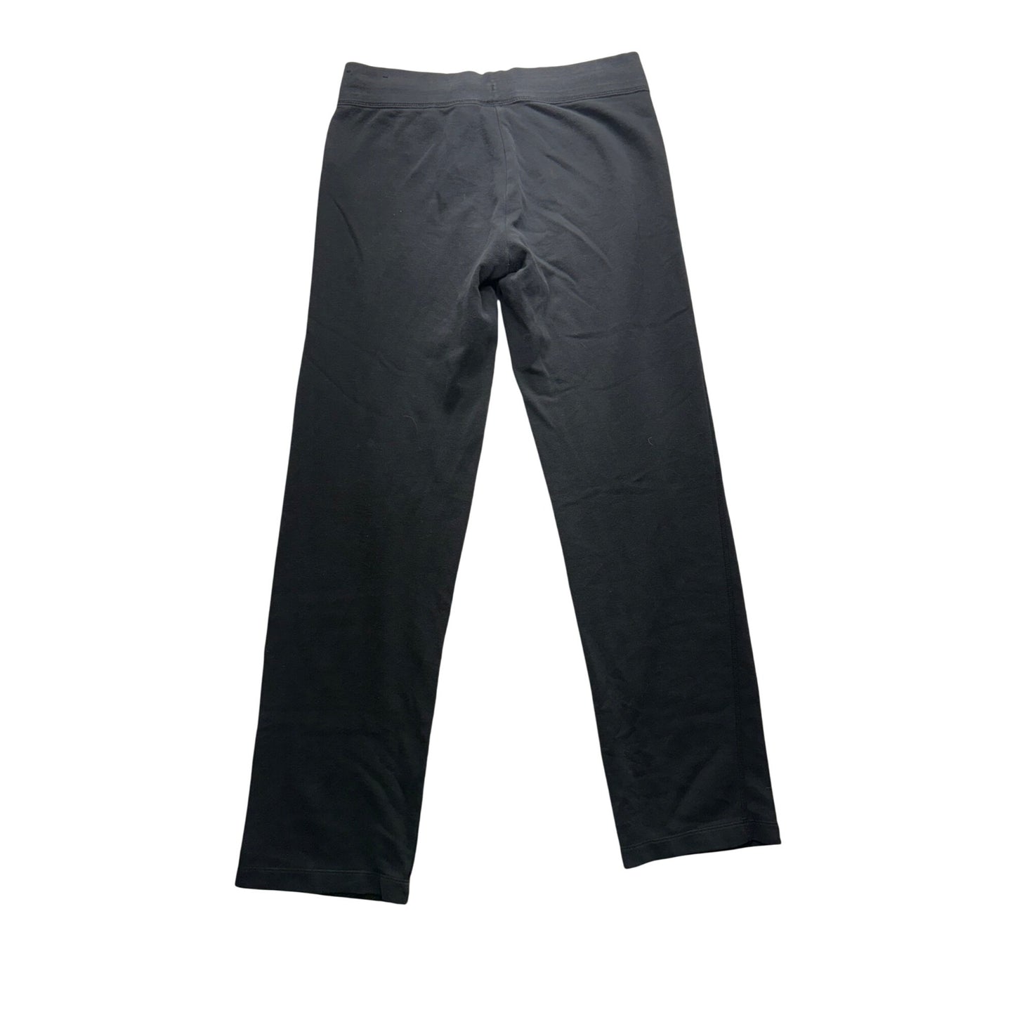 Nike Womens Black Sweatpants Size S With Drawstring Waist & Logo #7585