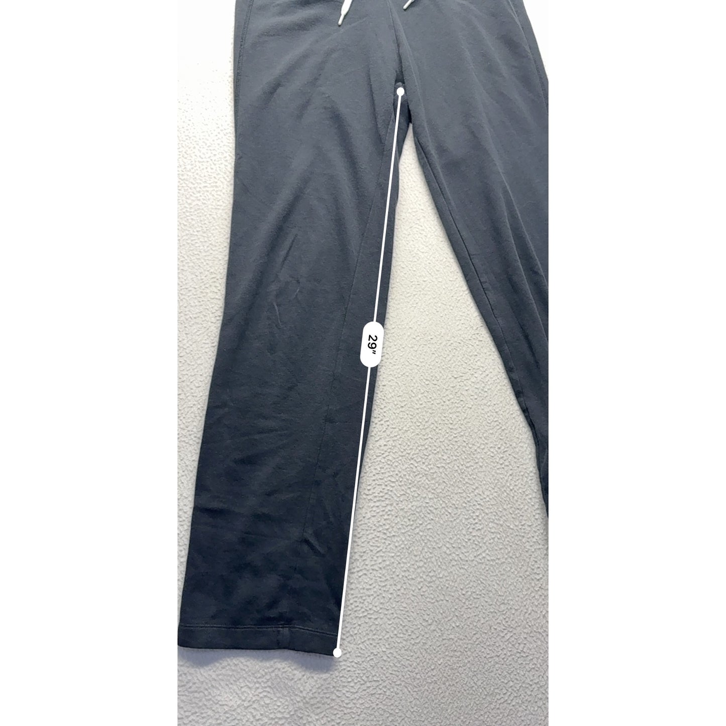 Nike Womens Black Sweatpants Size S With Drawstring Waist & Logo #7585