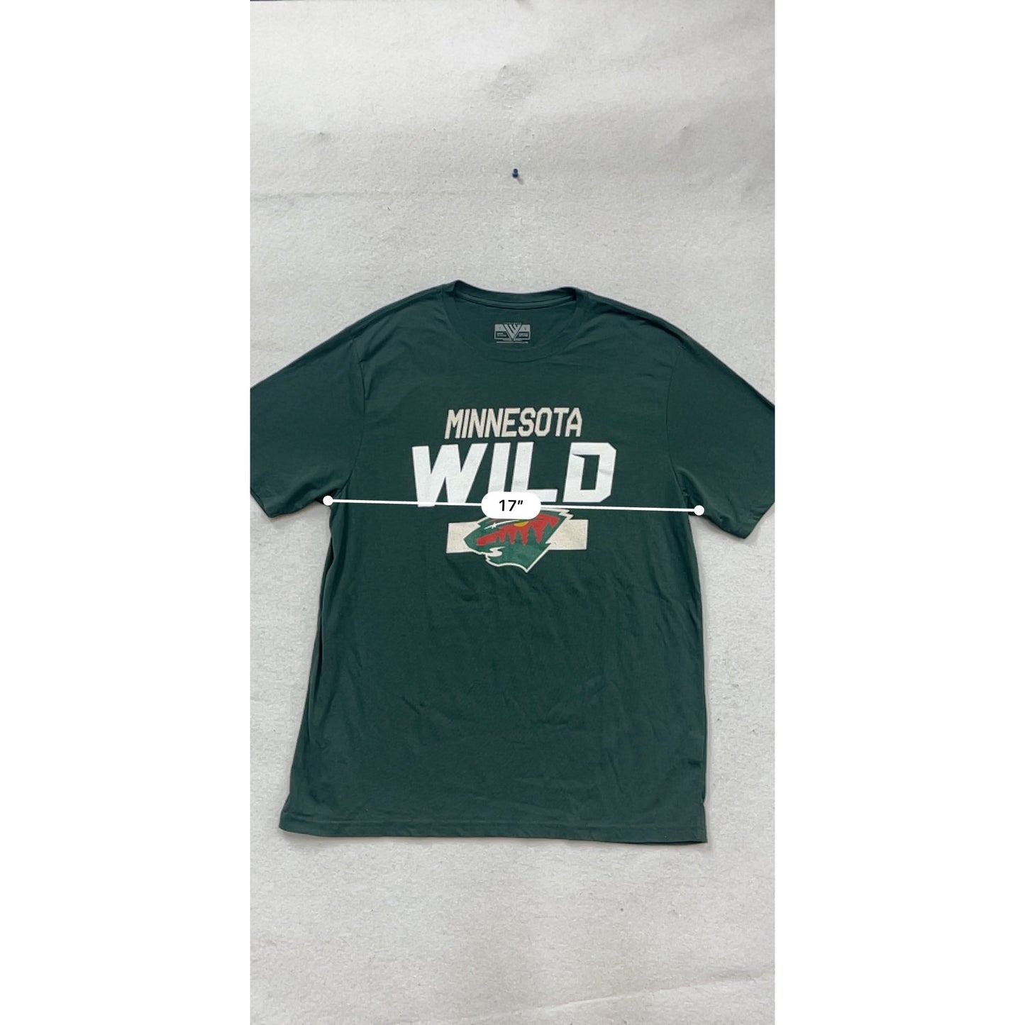 Minnesota Wild T-Shirt Kaprizov 97 Levelwear Green L #708A