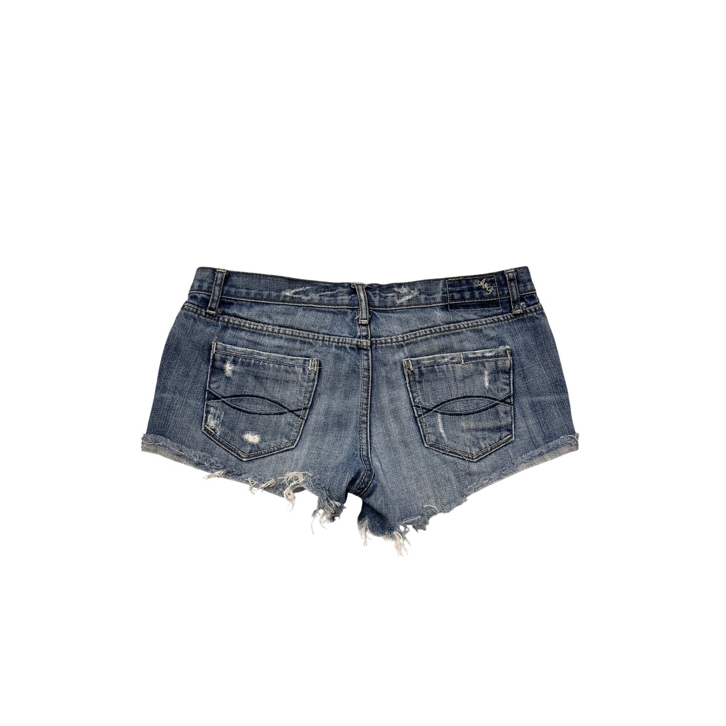 Abercrombie & Fitch Women’s Size 2 Distressed Denim Cutoff Shorts #6406