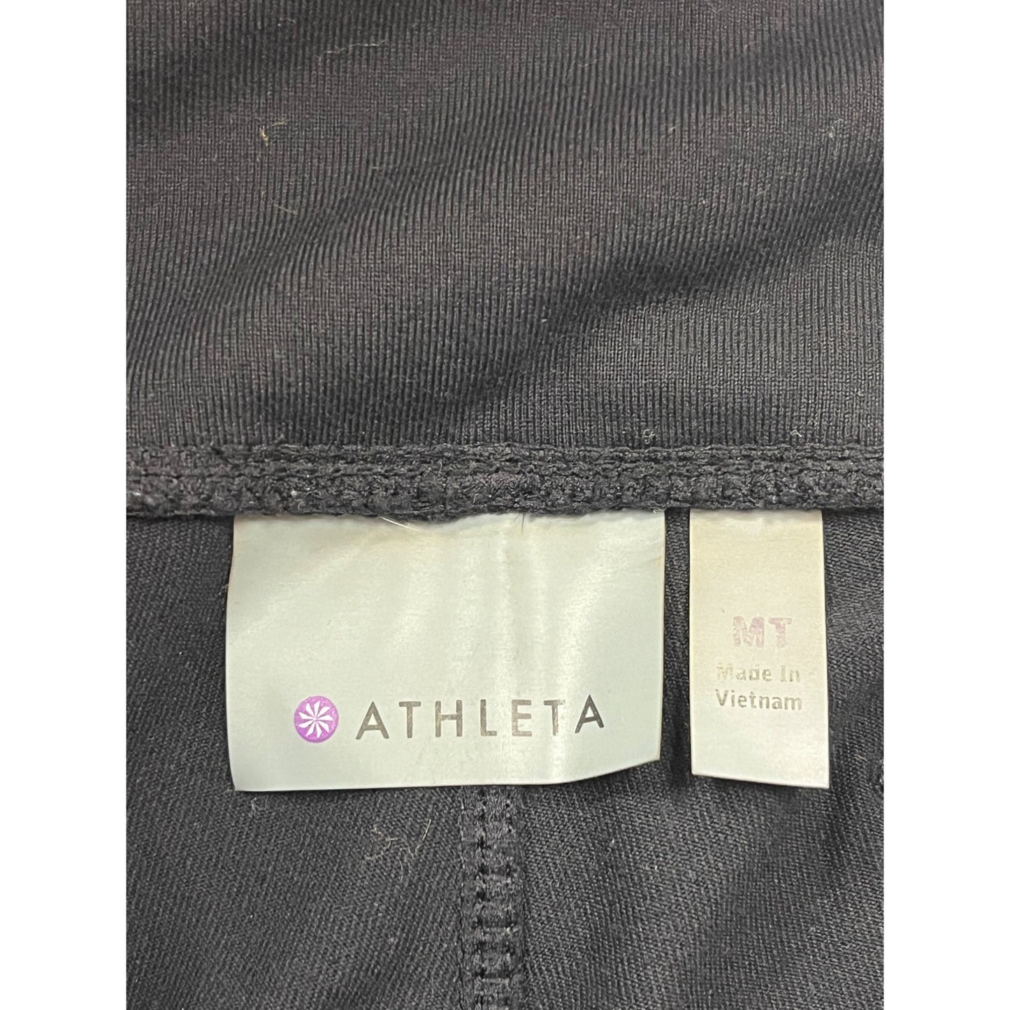 Athleta Womens Black Medium-Tall Nylon & Spandex Slim Fit Jeggings With Pockets #6885