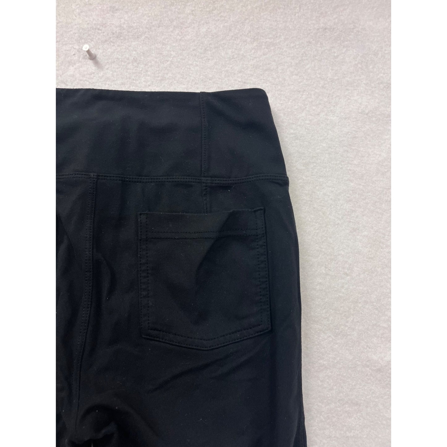 Athleta Womens Black Medium-Tall Nylon & Spandex Slim Fit Jeggings With Pockets #6885