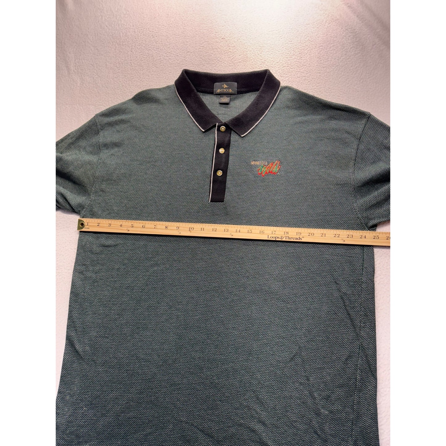 Minnesota Wild Polo Shirt Mens #5926