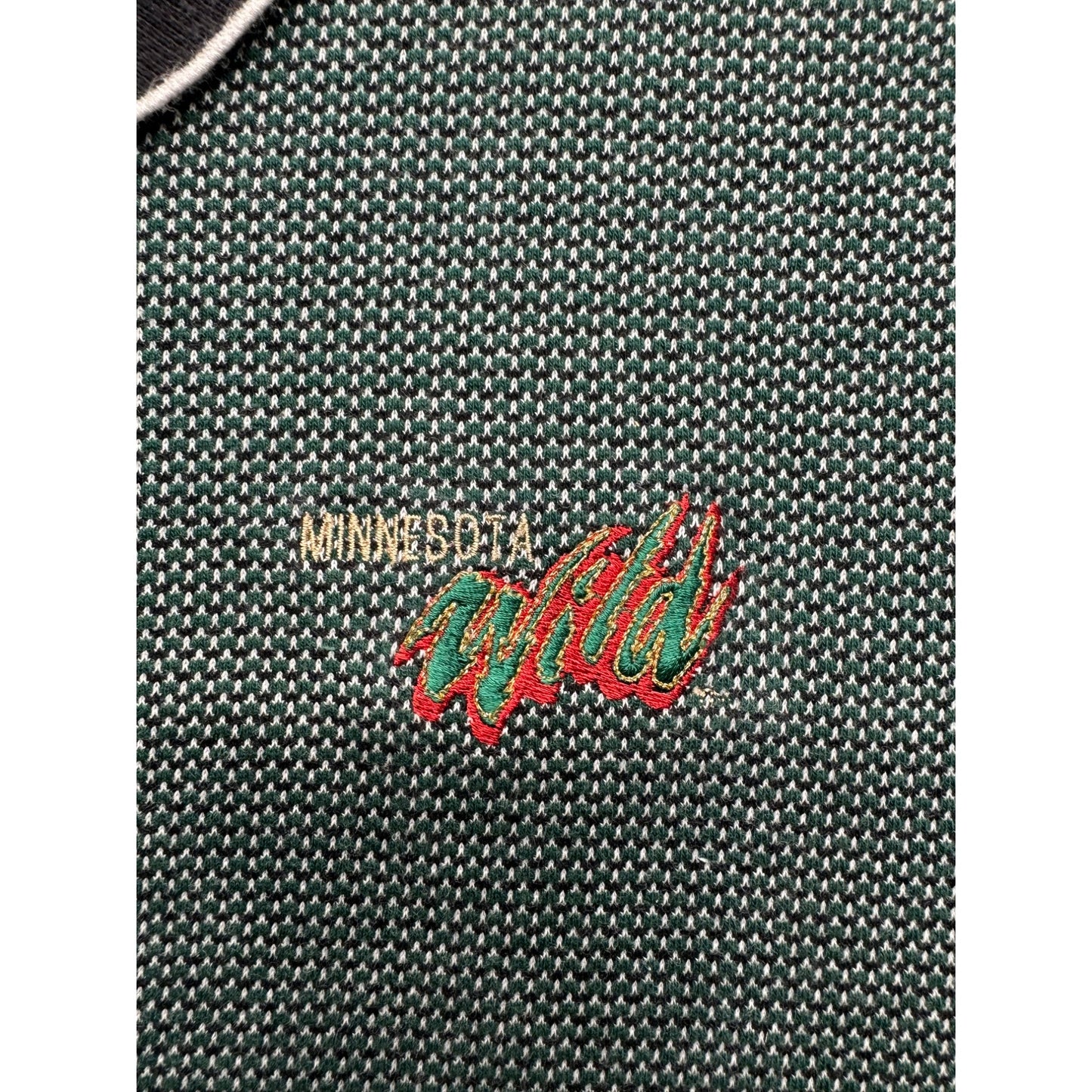 Minnesota Wild Polo Shirt Mens #5926