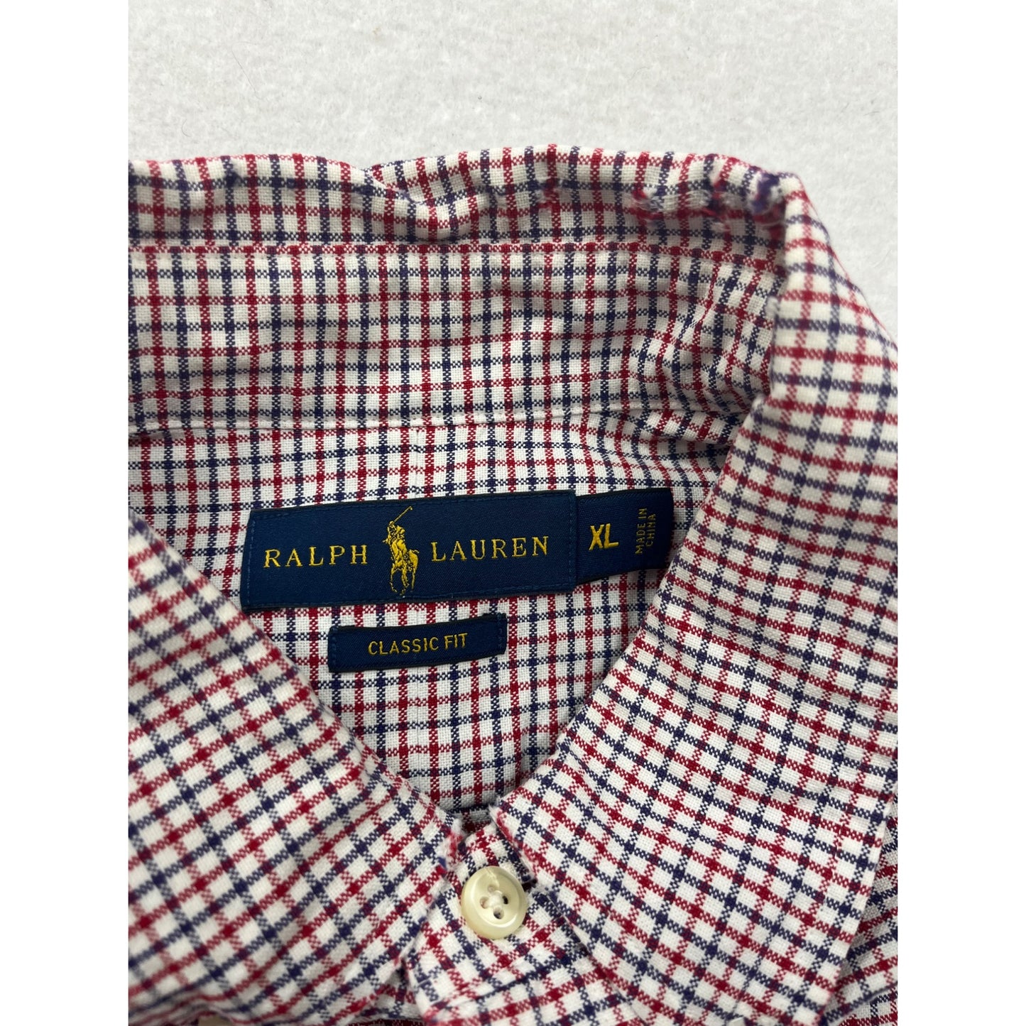 Ralph Lauren Mens XL Classic Fit Button-Down Shirt #8180