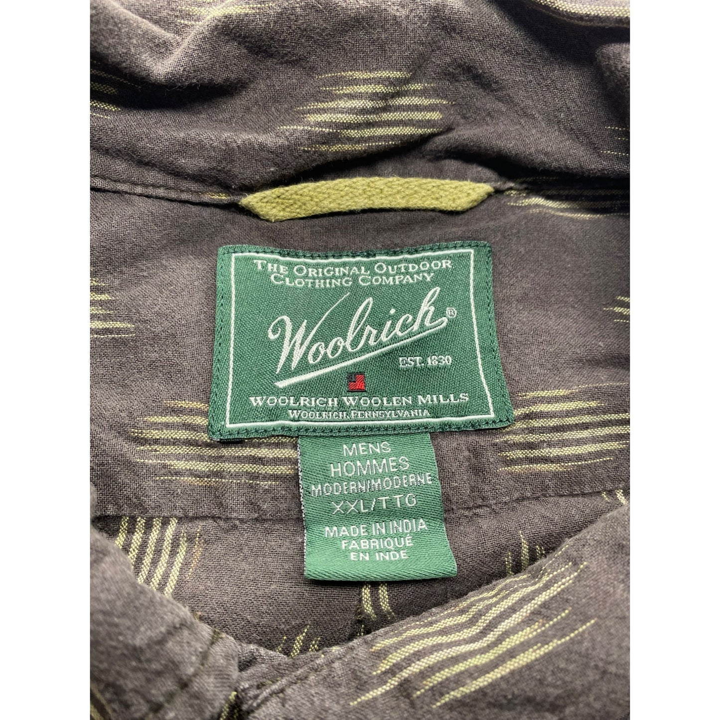 Men’s simple organic cotton Woolrich polo #5484