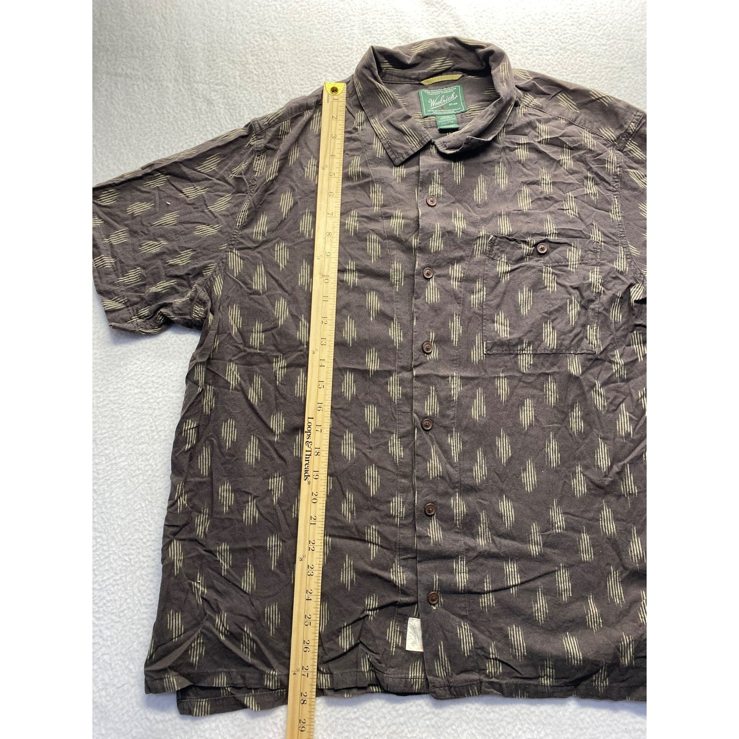 Men’s simple organic cotton Woolrich polo #5484