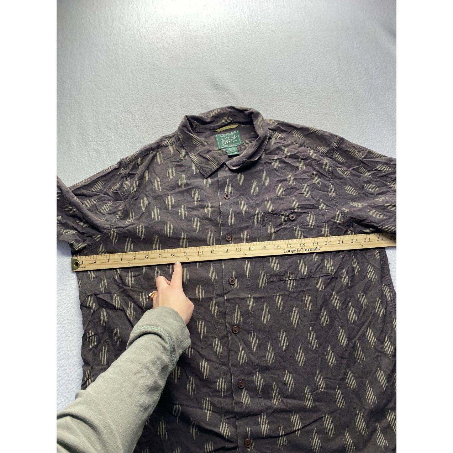 Men’s simple organic cotton Woolrich polo #5484