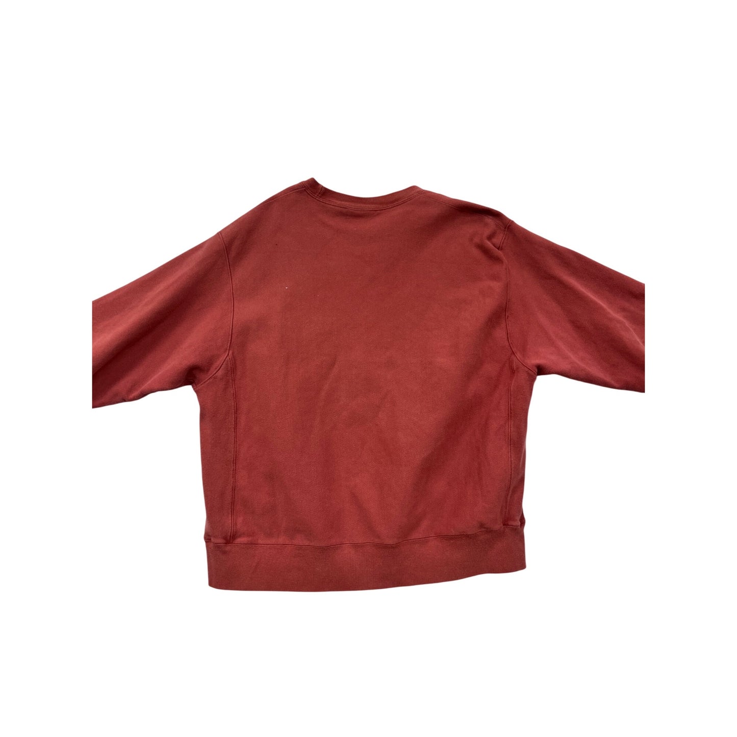 Vintage Champion Reverse Weave Crewneck Sweatshirt XL Rust Red #6579
