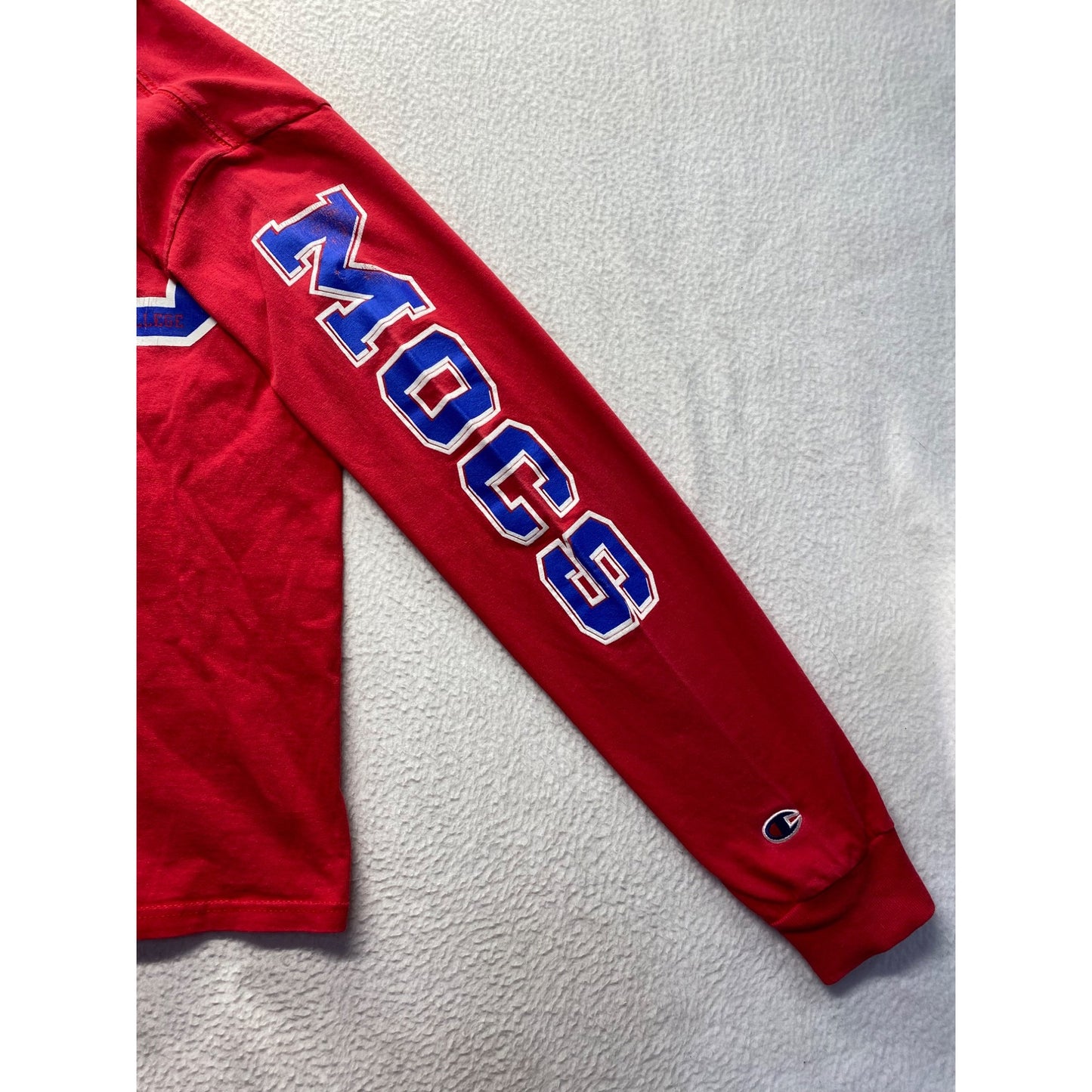 Champion Red FSC Long Sleeve Shirt Florida Southern College #7198