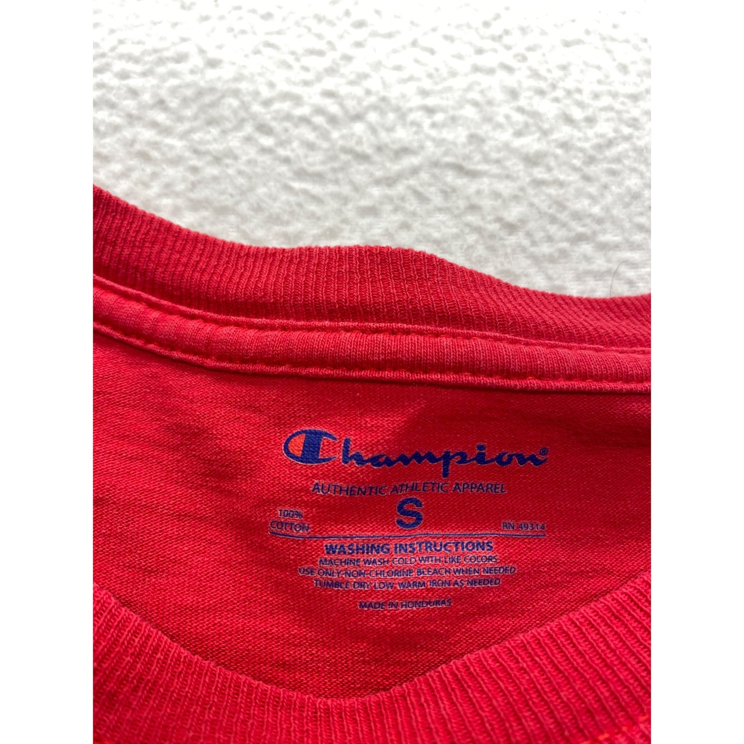 Champion Red FSC Long Sleeve Shirt Florida Southern College #7198