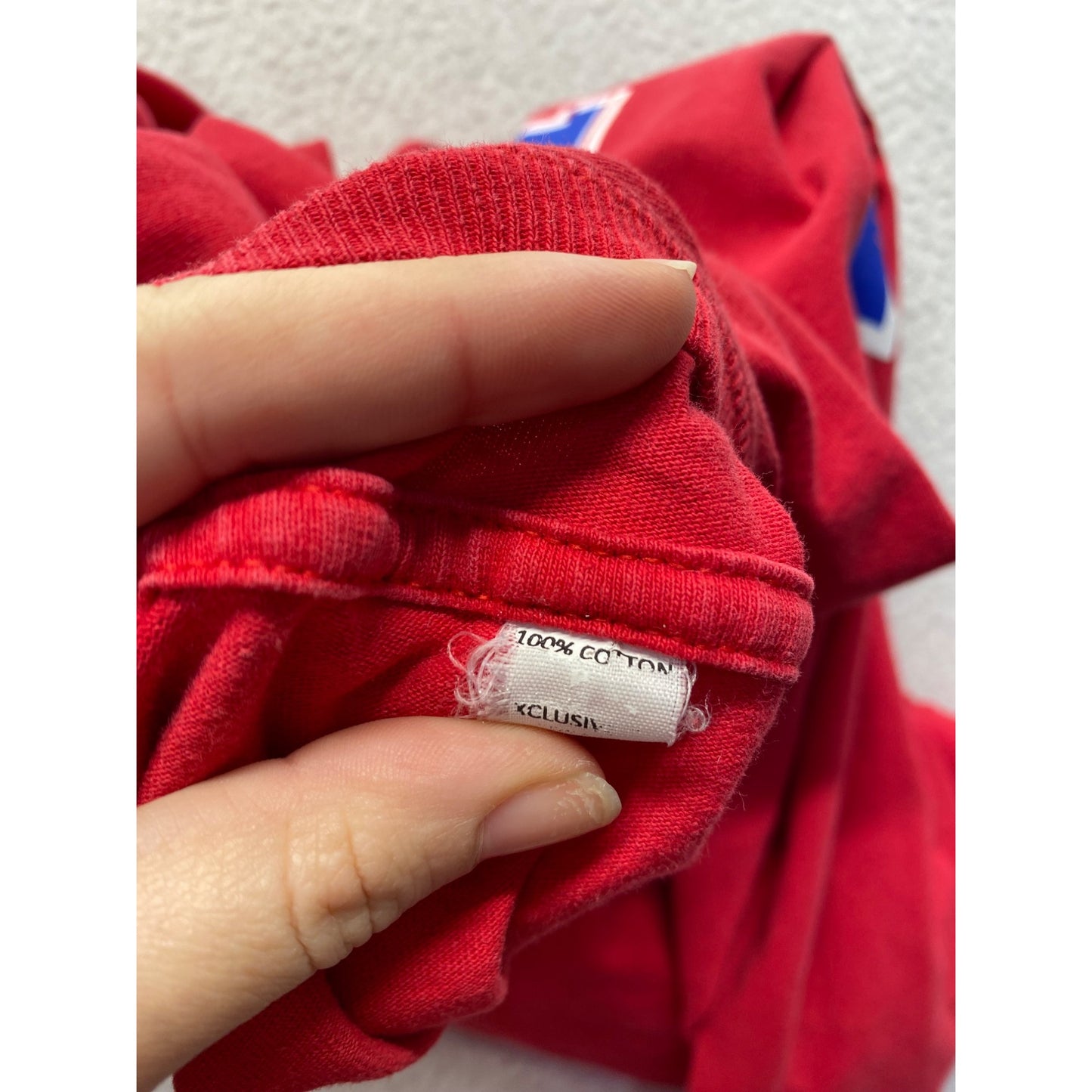 Champion Red FSC Long Sleeve Shirt Florida Southern College #7198