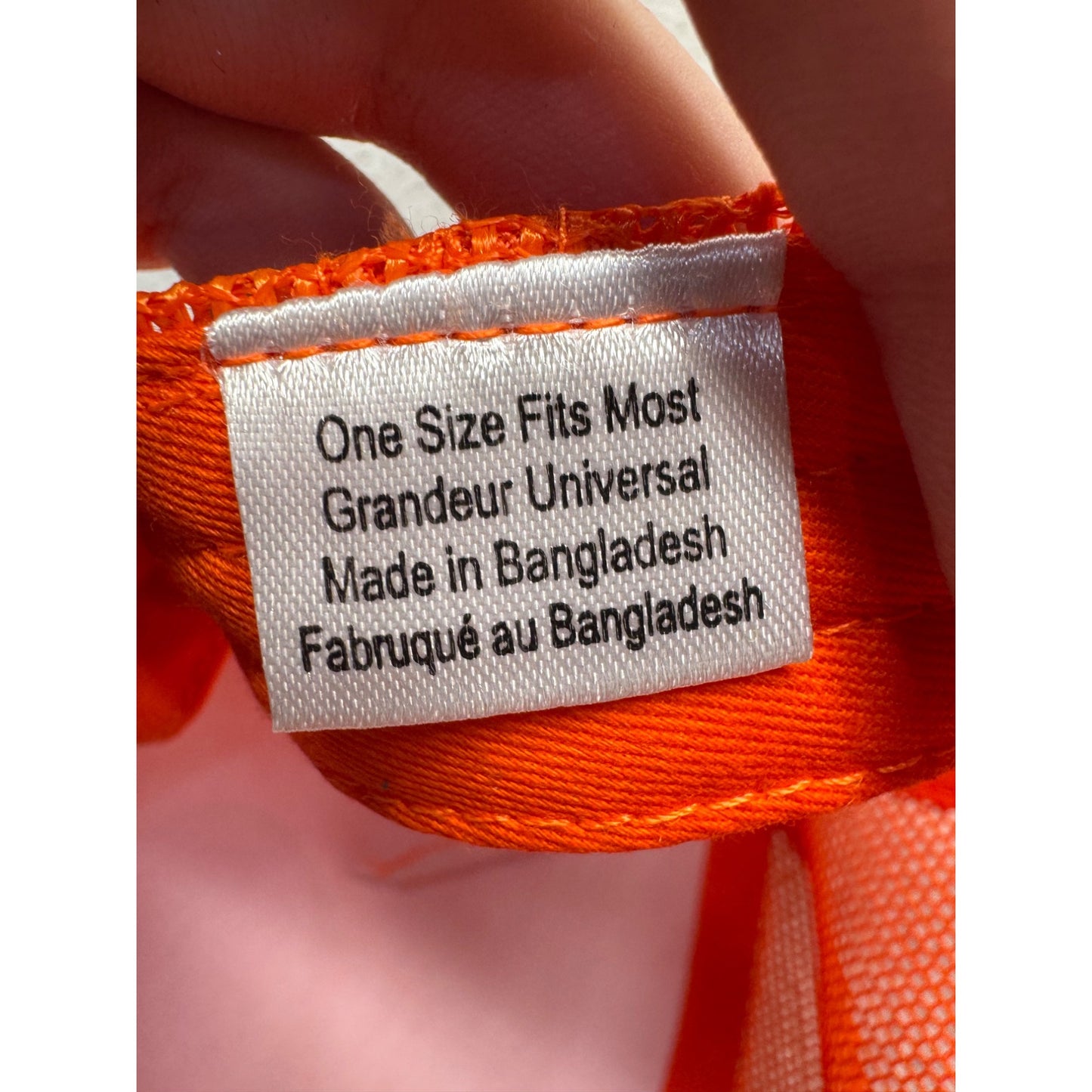 Bass Pro Shops Orange Mesh Snapback Hat Fishing Logo Trucker Style#9226