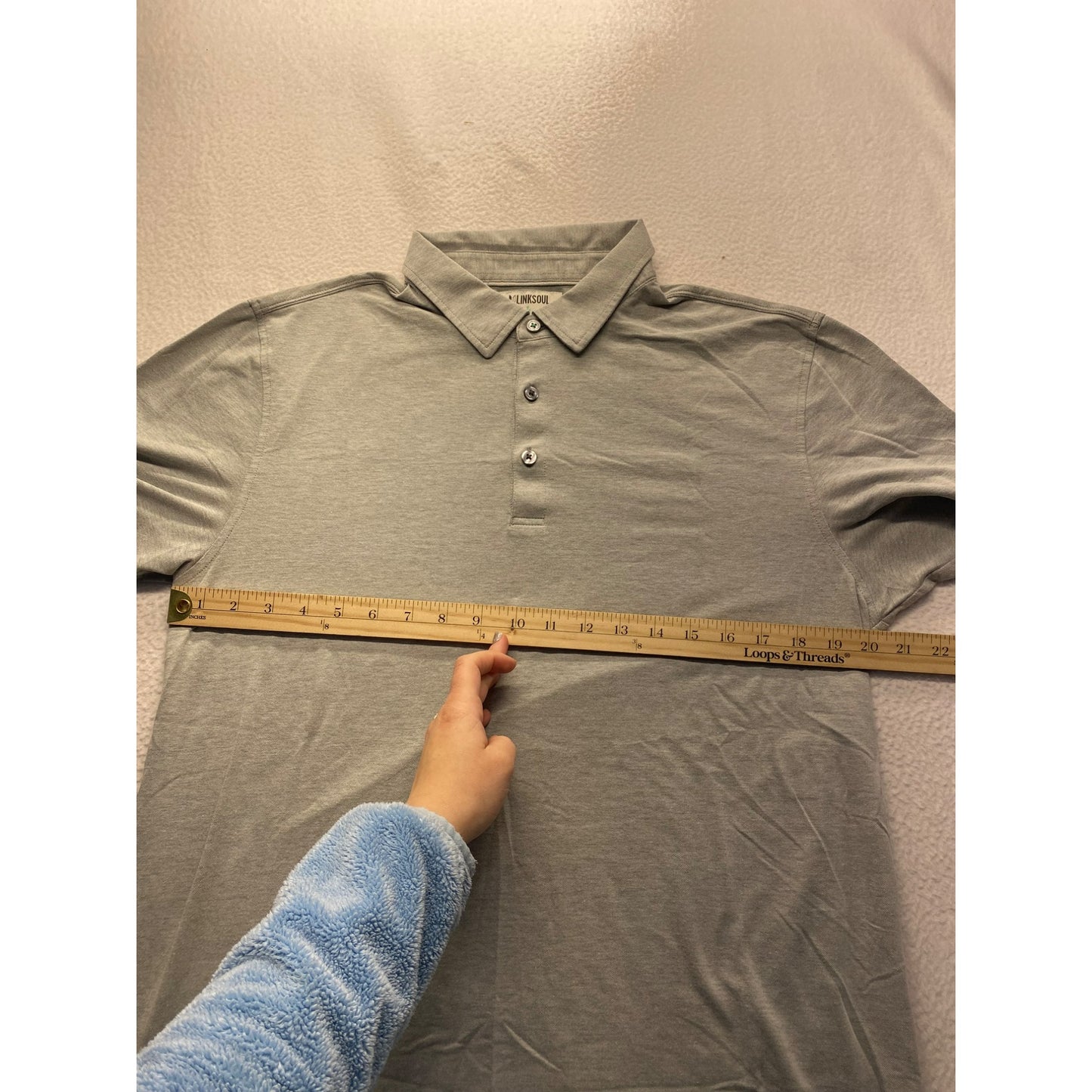 Men’s linksoul lightweight polo #5468