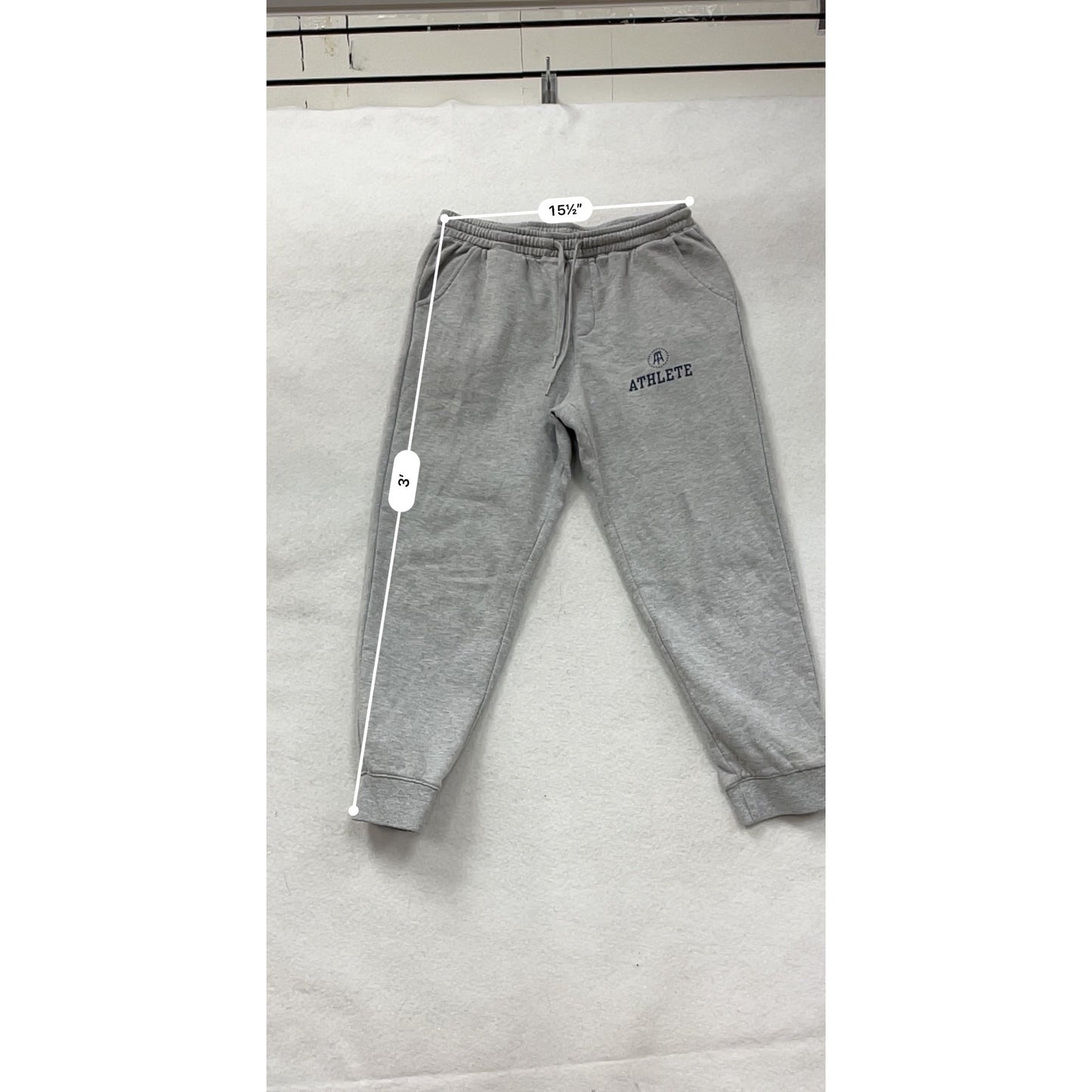 Athlete Gray Jogger Sweatpants Barstool Athlete #8318
