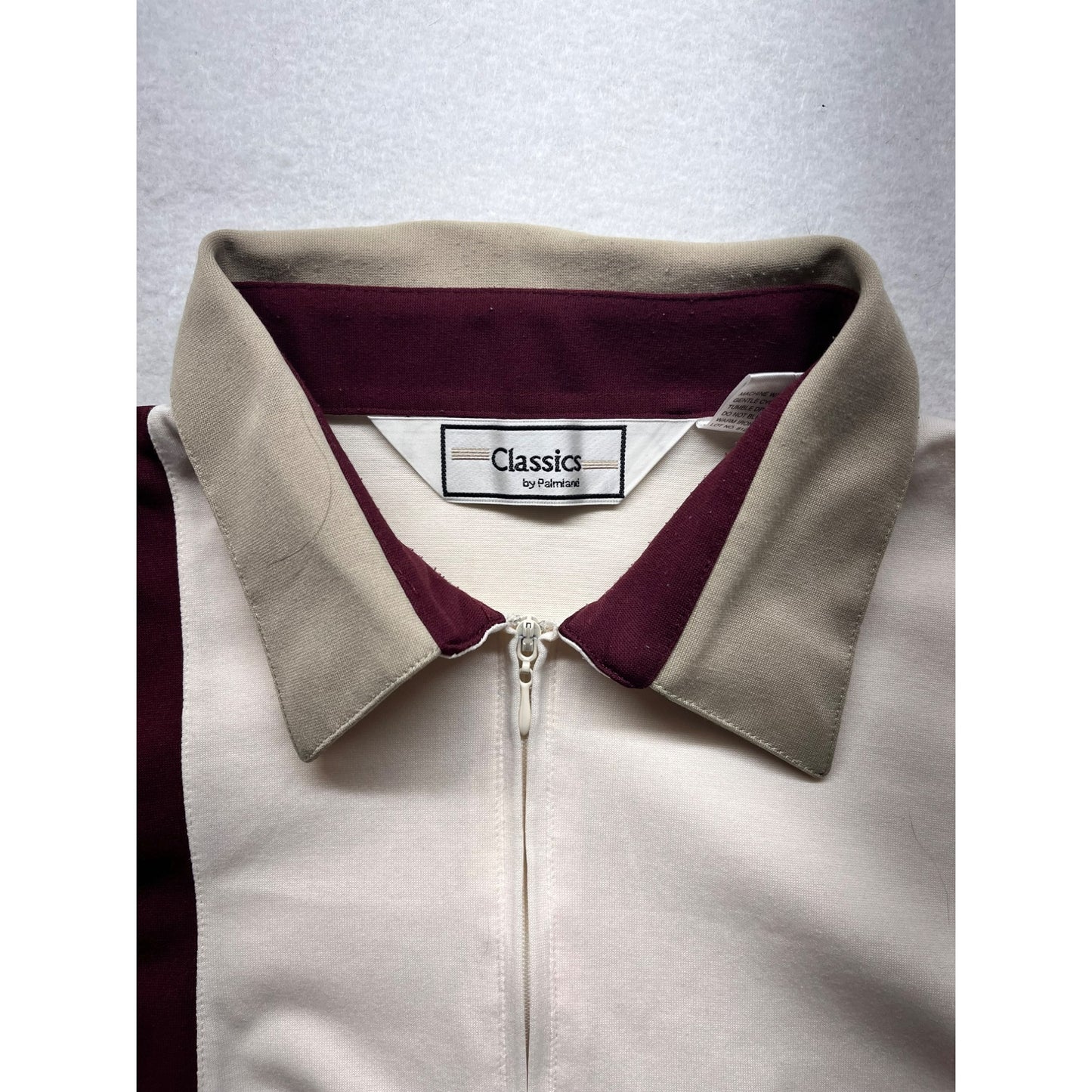 Men’s Vintage Classics By Palmland Quarter Zip Polo Shirt #2971