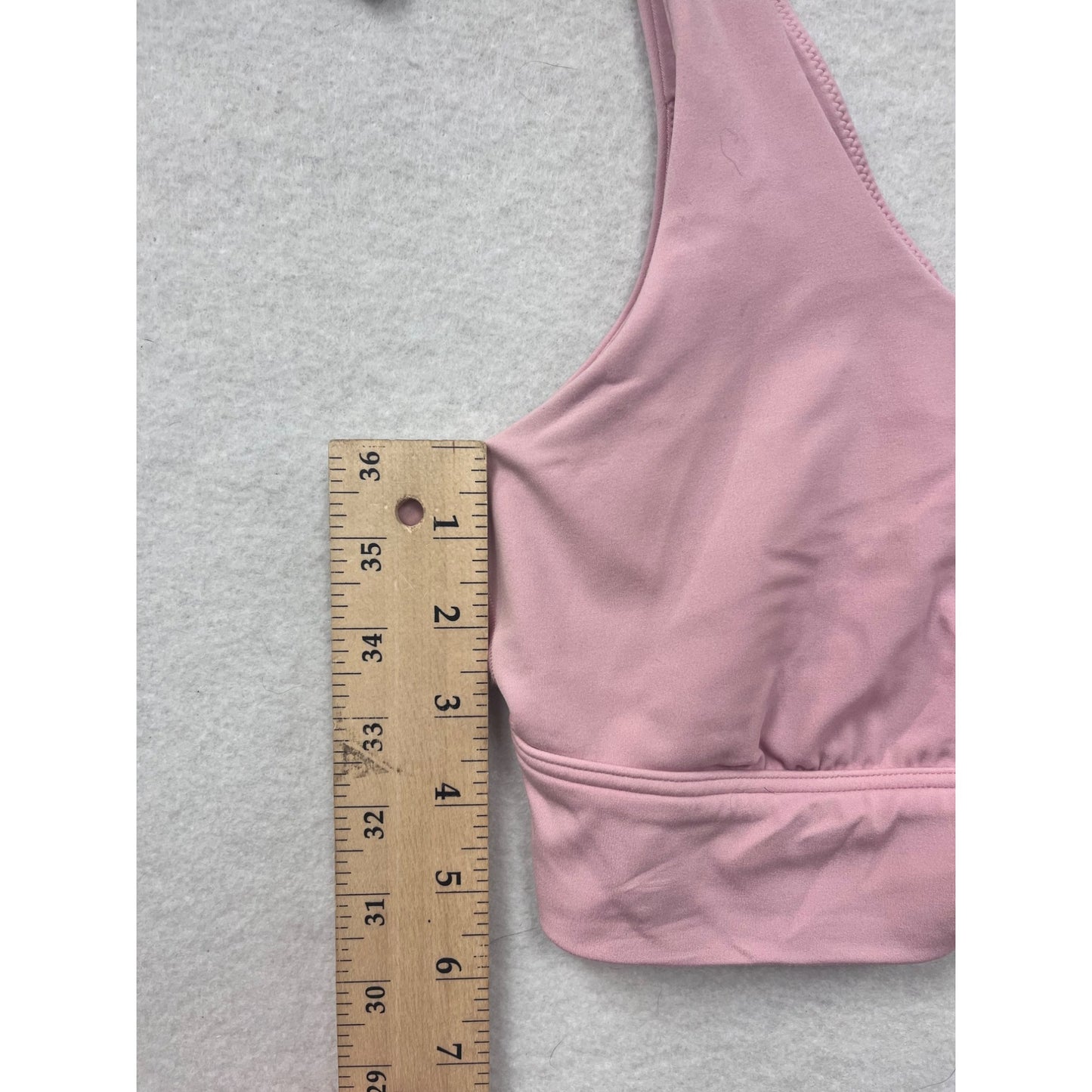 Offline By Aerie Light Pink Womens Sports Bra Medium Support Size Large #6256