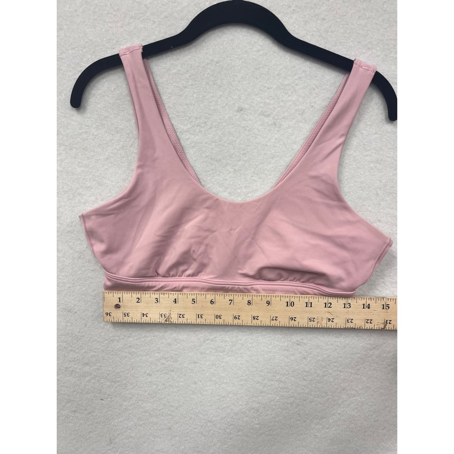 Offline By Aerie Light Pink Womens Sports Bra Medium Support Size Large #6256