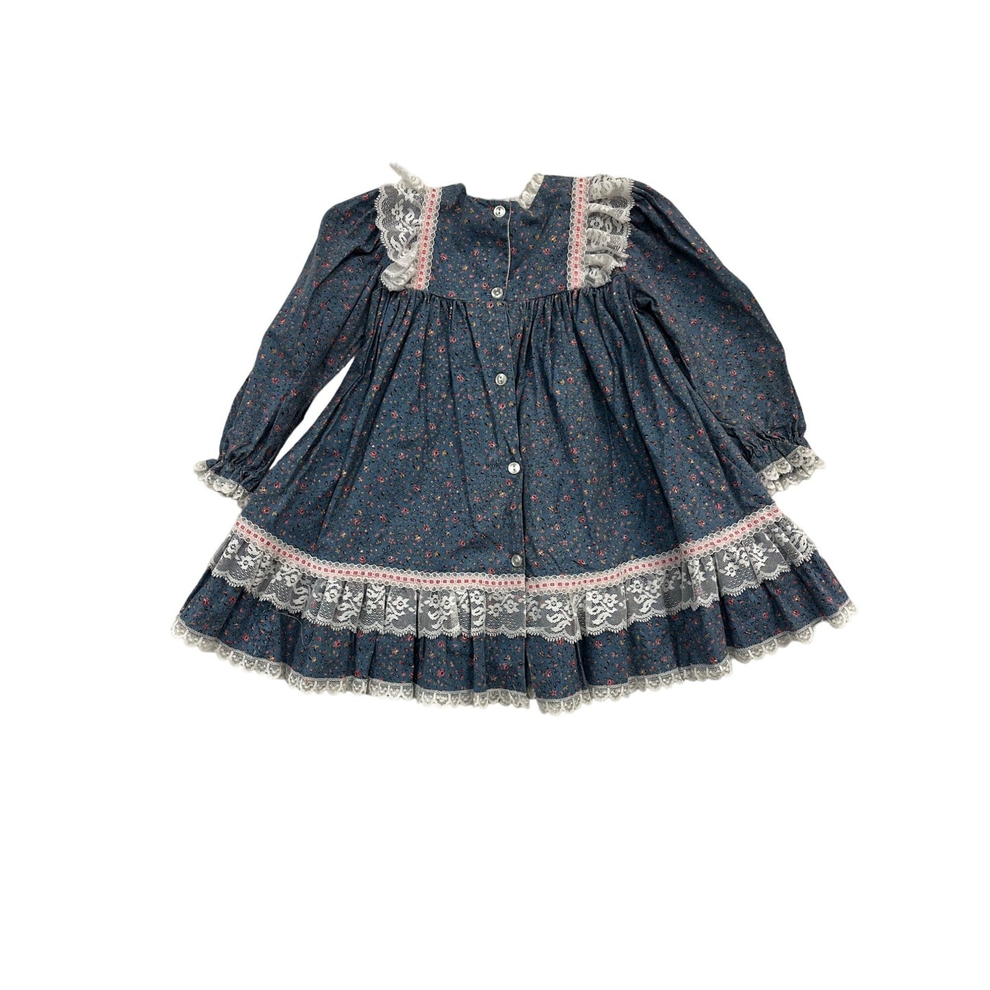 Baby Girls Vintage Bryan Micro Floral Dress #2385