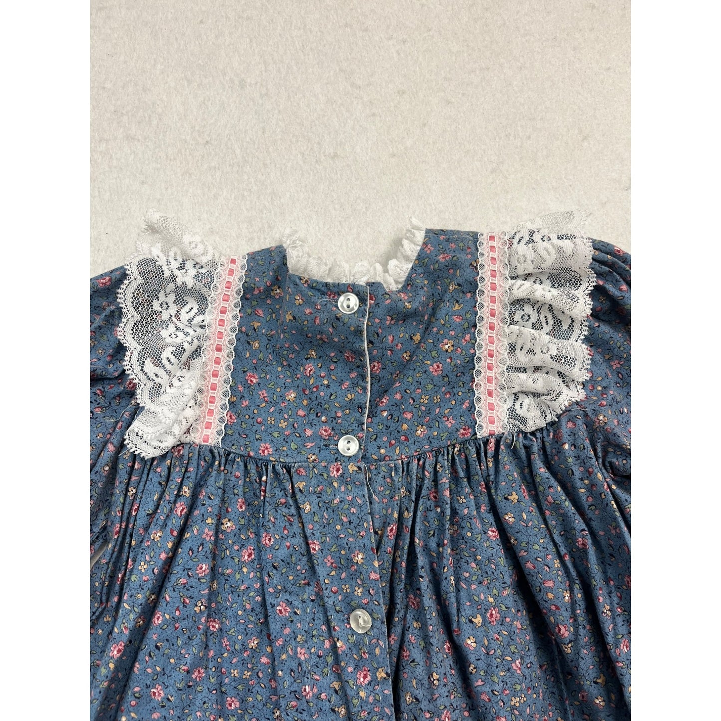 Baby Girls Vintage Bryan Micro Floral Dress #2385