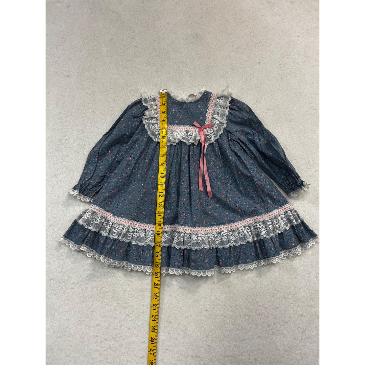 Baby Girls Vintage Bryan Micro Floral Dress #2385