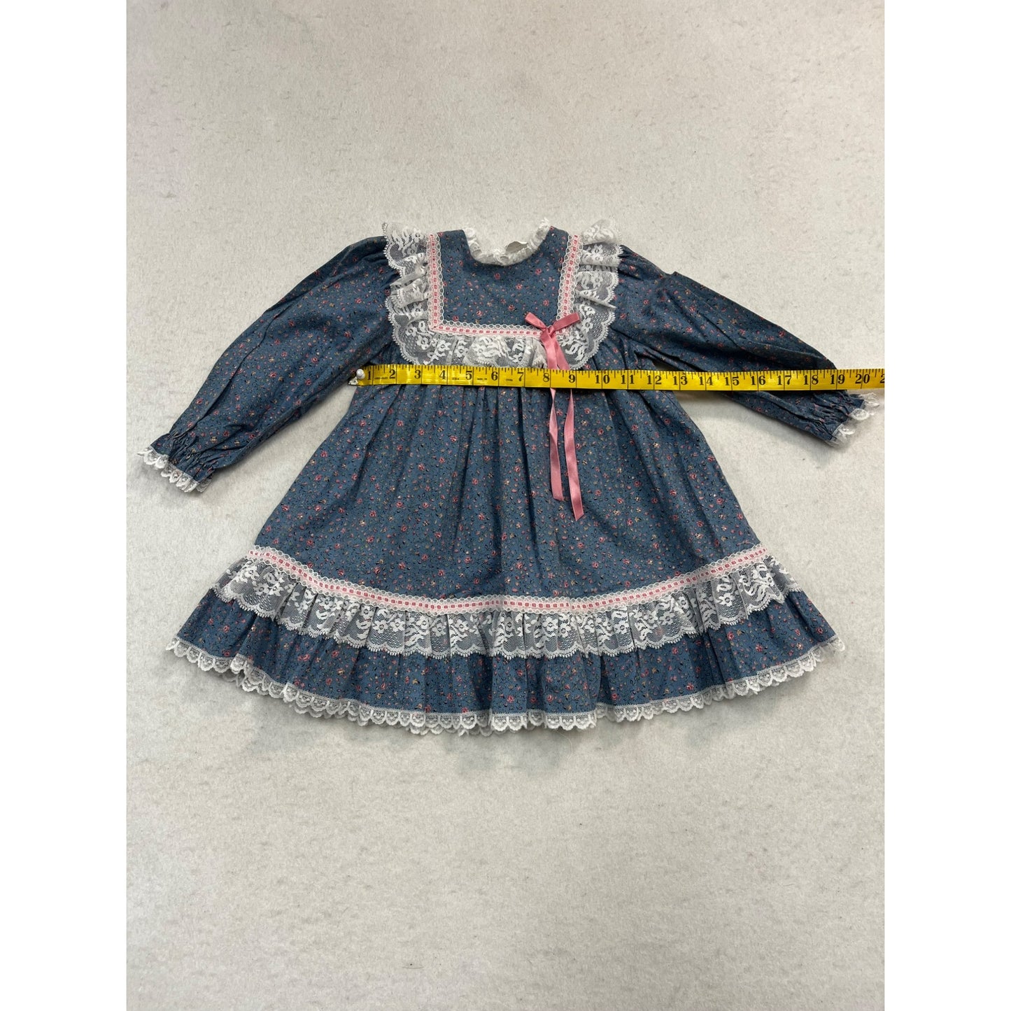 Baby Girls Vintage Bryan Micro Floral Dress #2385