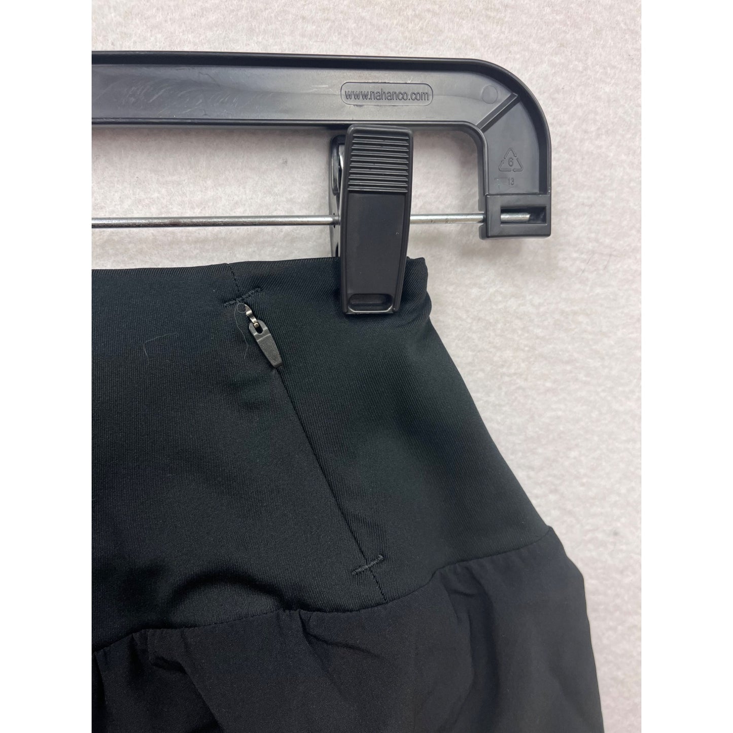 Gymshark Womens XXS Black 2-In-1 Workout Shorts With Logo Print #6828