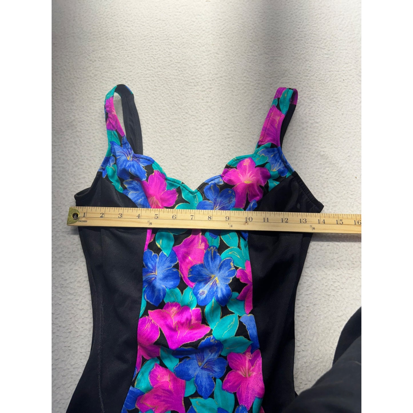 Vintage Women’s Maxine Of Hollywood One-Piece Swimsuit #7234