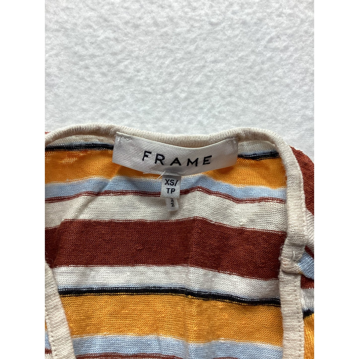 Frame Striped Tank Top
