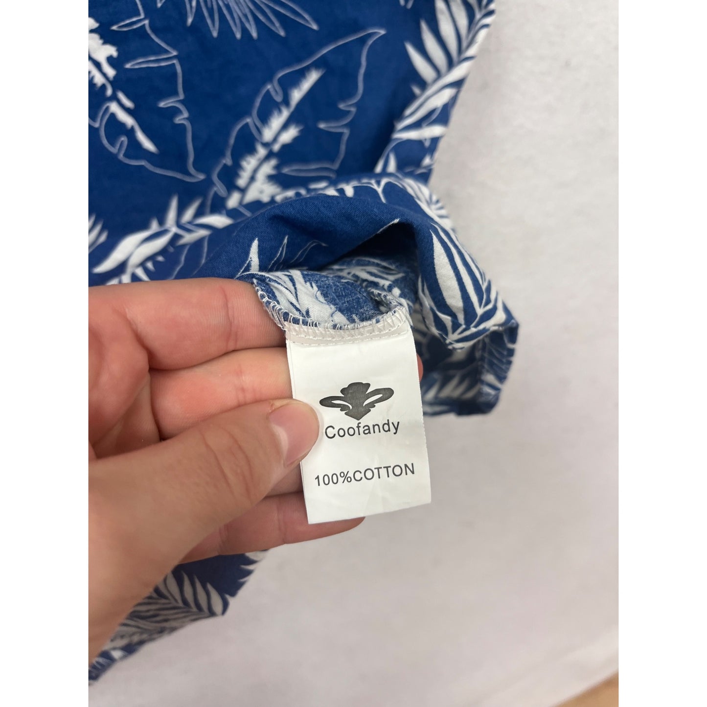Coofandy Hawaiian Shirt Large #915A