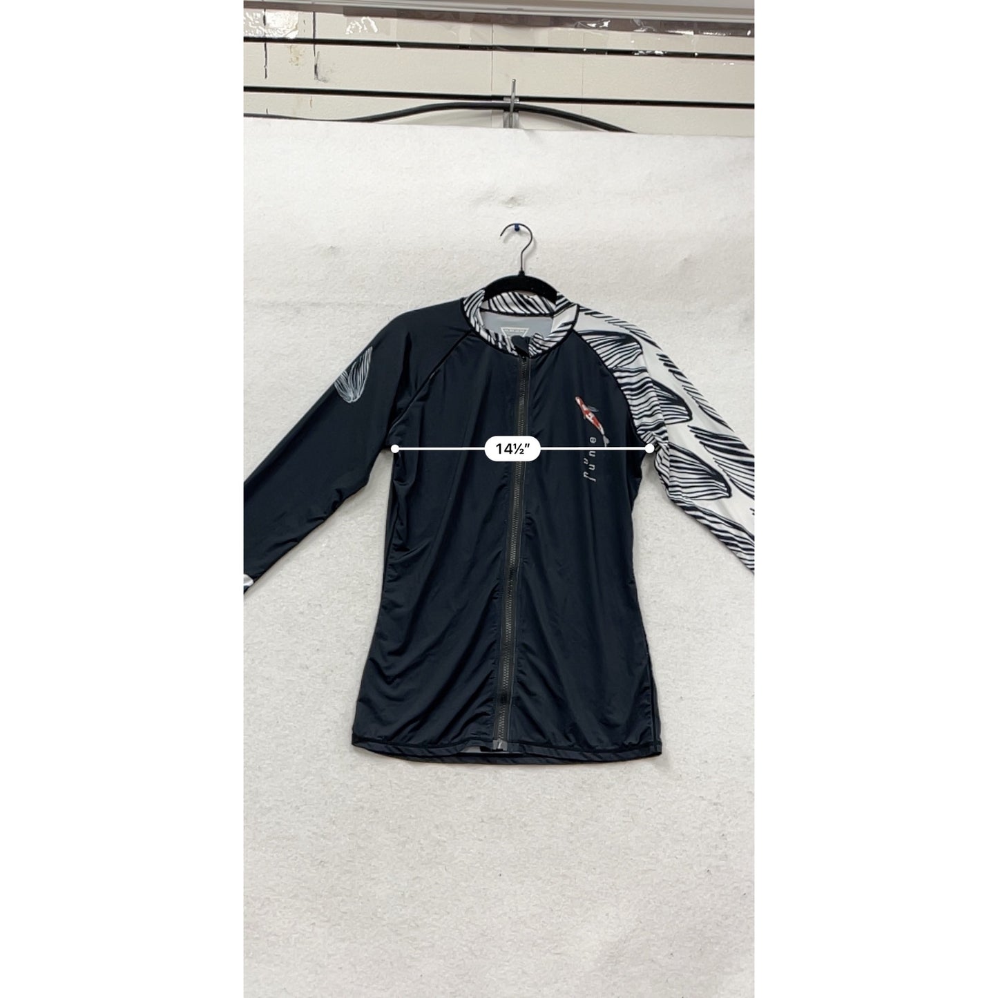 No-Nu-June Womens Long Sleeve Rash Guard Shirt UPF 50+ Jacket #722A