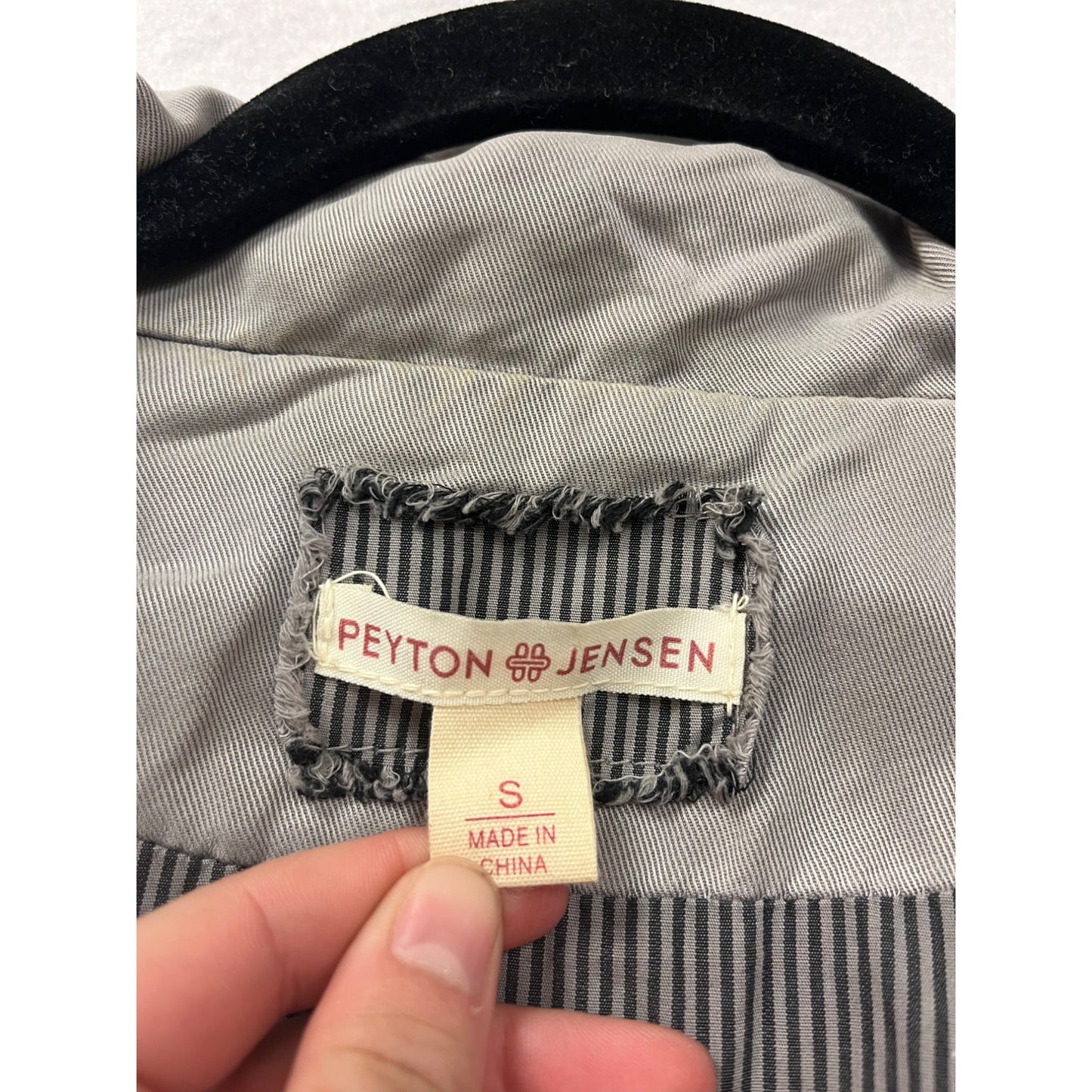 Peyton Jenson Womens Gray Sleeveless Utility Vest Small Lyocell Blend With Pockets #6736