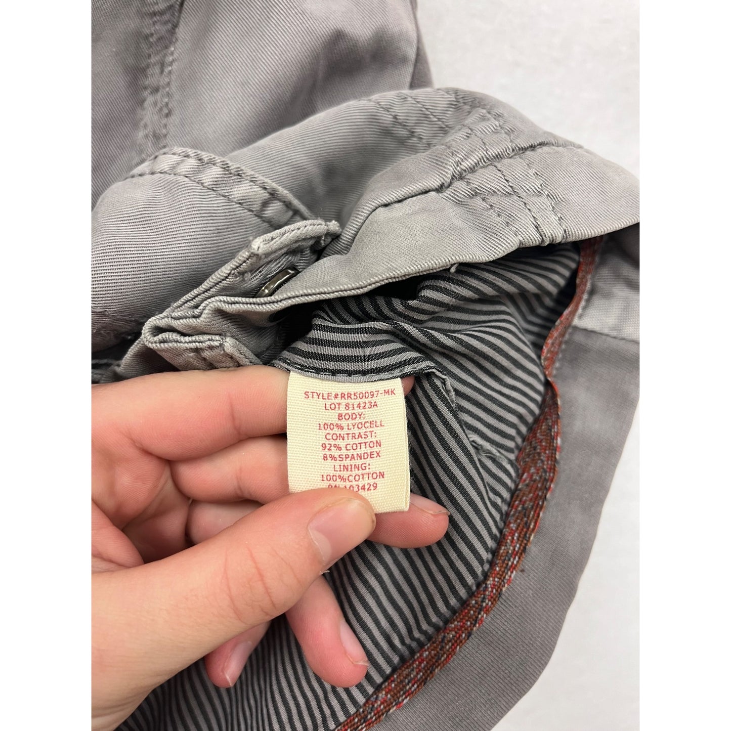 Peyton Jenson Womens Gray Sleeveless Utility Vest Small Lyocell Blend With Pockets #6736