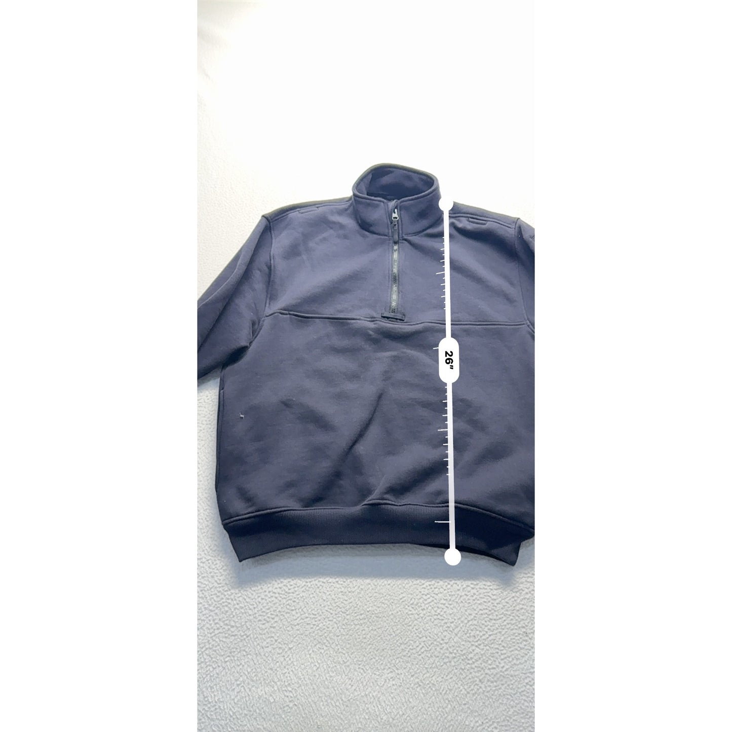 Elbeco Shield Navy Blue Tactical Quarter-Zip Pullover Sweatshirt #9056