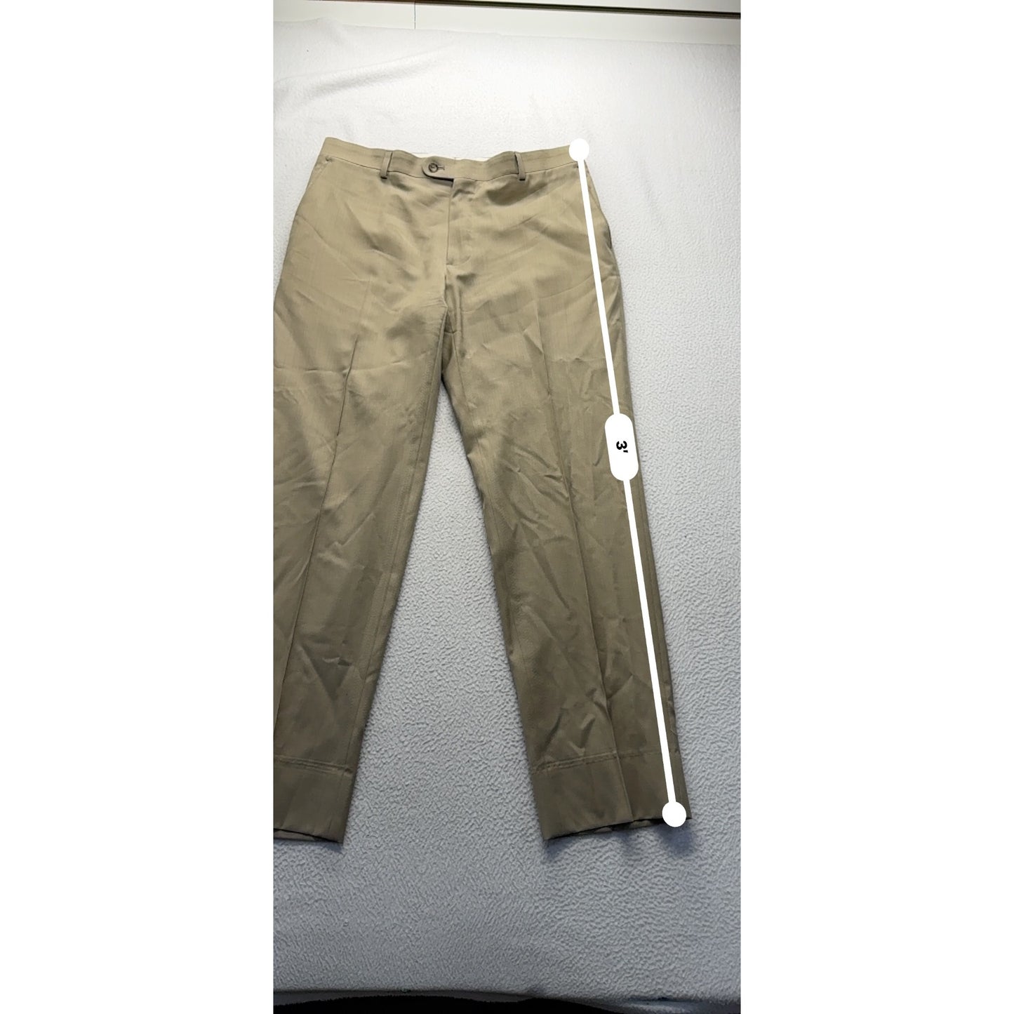 Joseph Abboud Mens Wool Dress Pants Size 36 Waist Made In Vietnam #7946