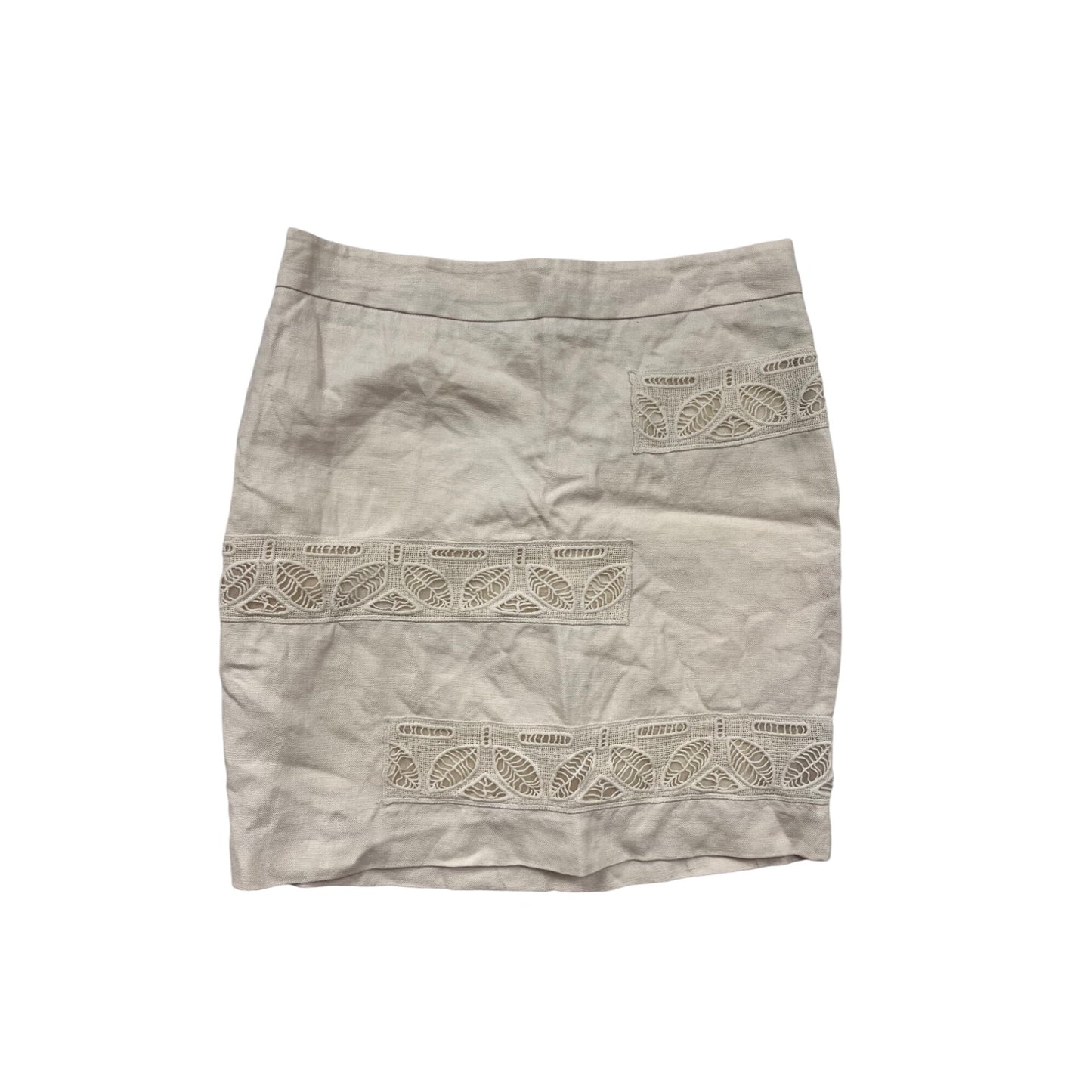 Moulinette Soeurs Womens Lace Trimmed Skirt Size 6 #6330
