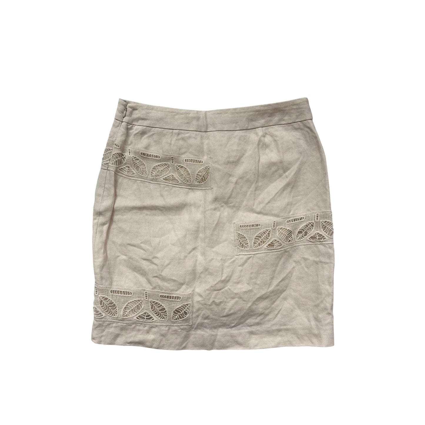 Moulinette Soeurs Womens Lace Trimmed Skirt Size 6 #6330