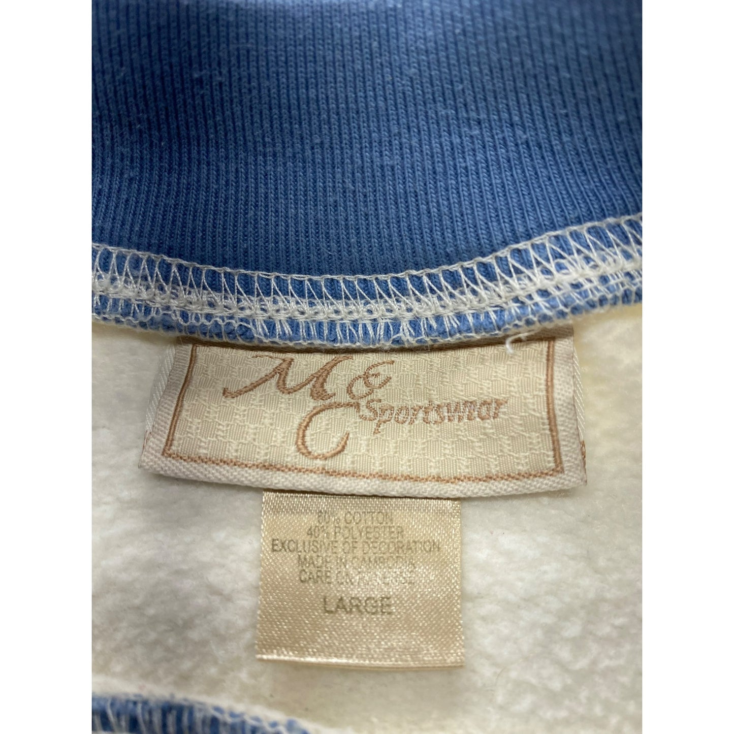 Vintage Grandmas Love Is Tied With Heartstrings Sweatshirt Large #7166