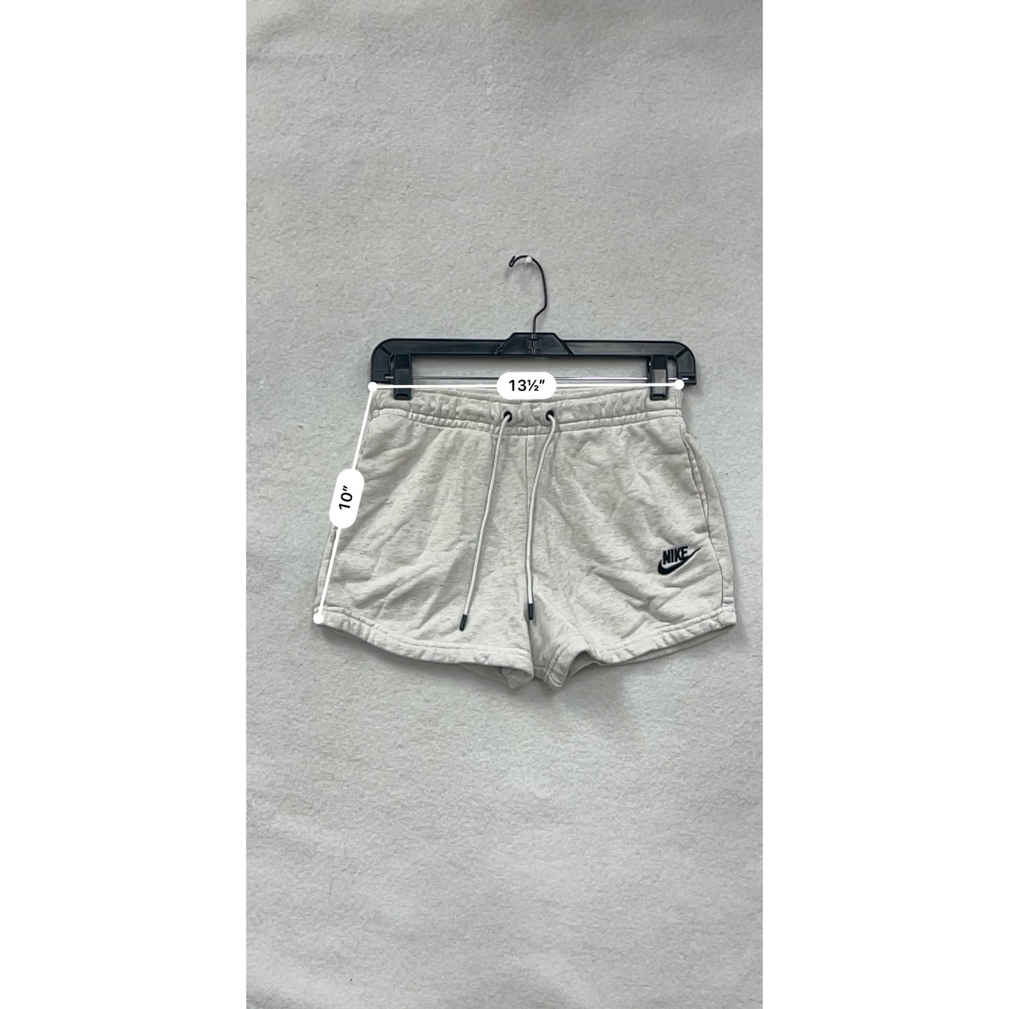 Nike Womens XS Gray Drawstring Athletic Shorts #6802