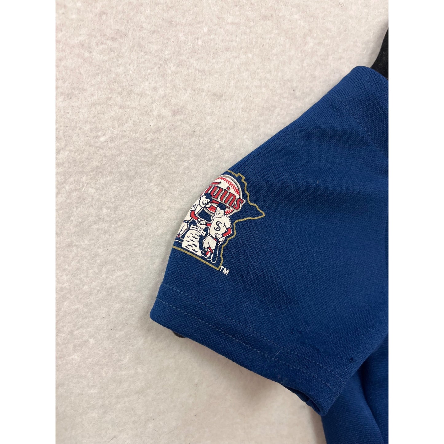 Minnesota Twins Dog Jersey Medium Blue Polyester MLB Official Pet Apparel #8987
