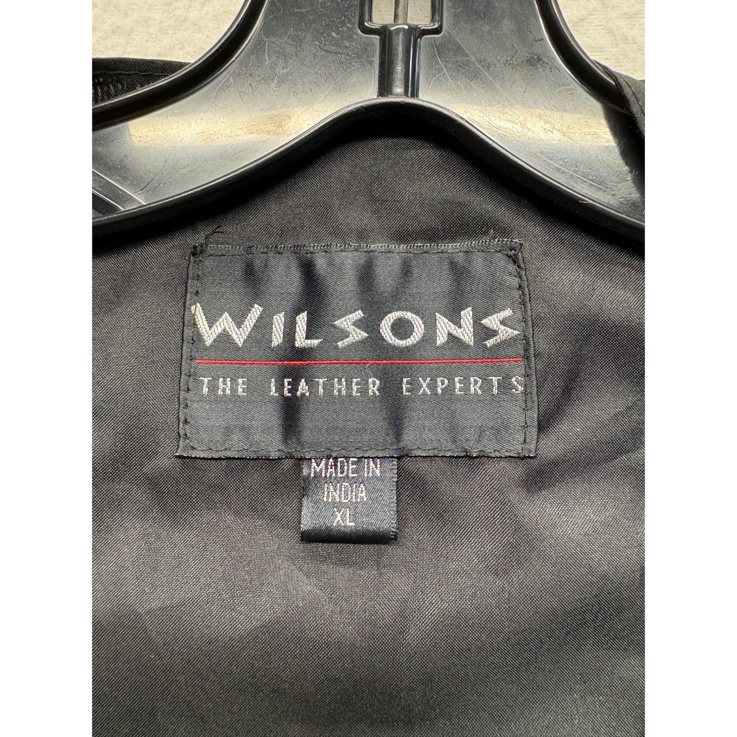 Wilsons Leather Black Vest XL #7510