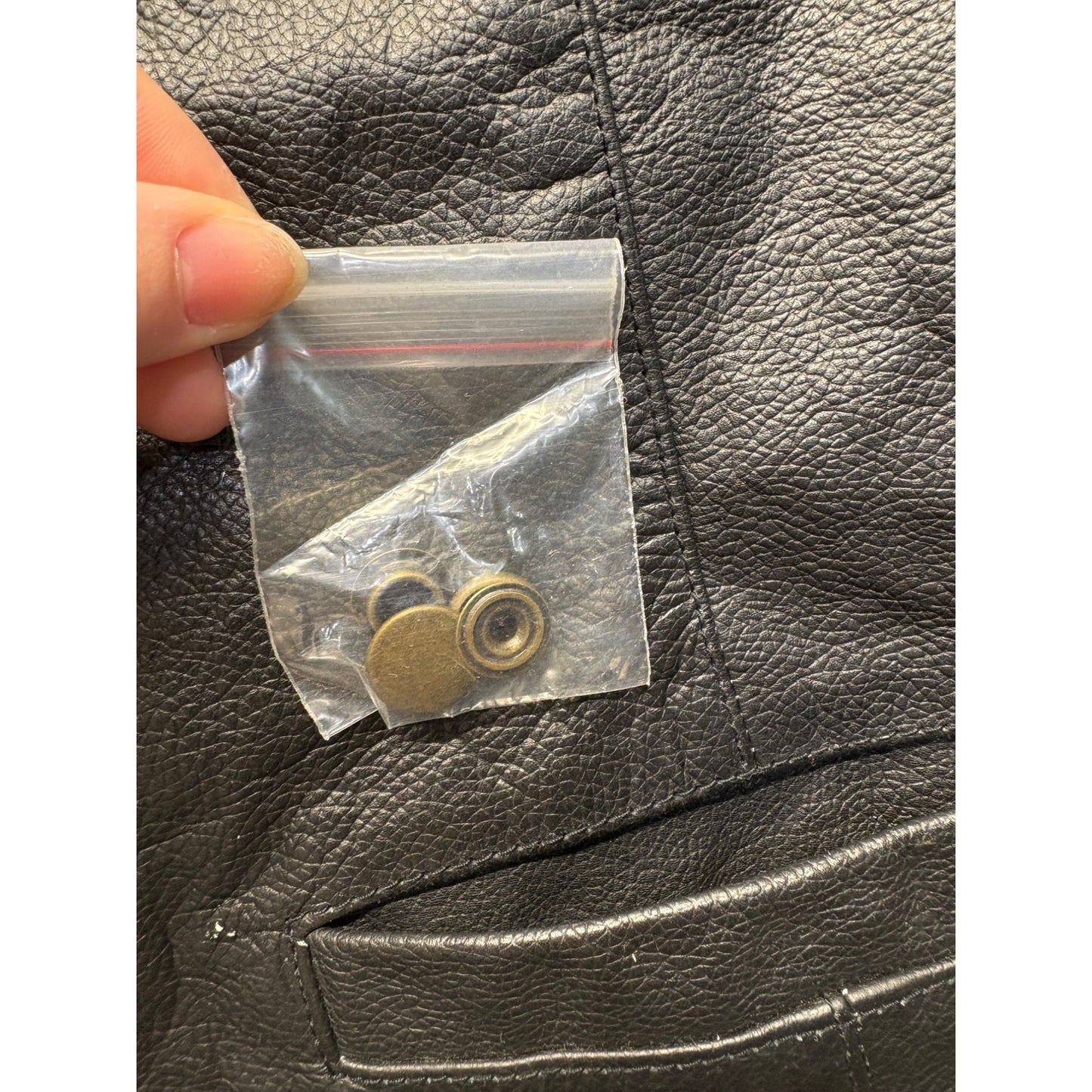 Wilsons Leather Black Vest XL #7510