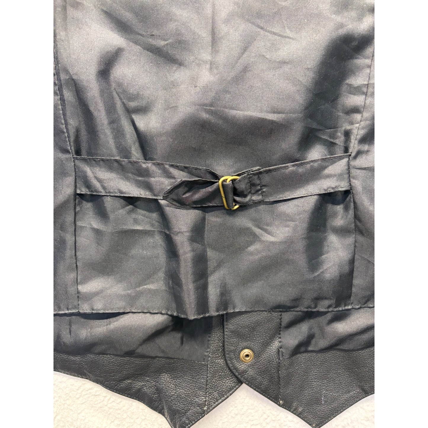 Wilsons Leather Black Vest XL #7510