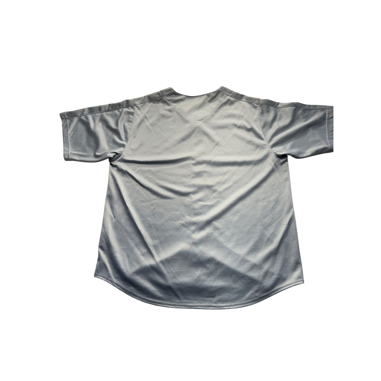 Minnesota Twins Gray Button-Up Baseball Jersey 2XL True Fan Series #7808