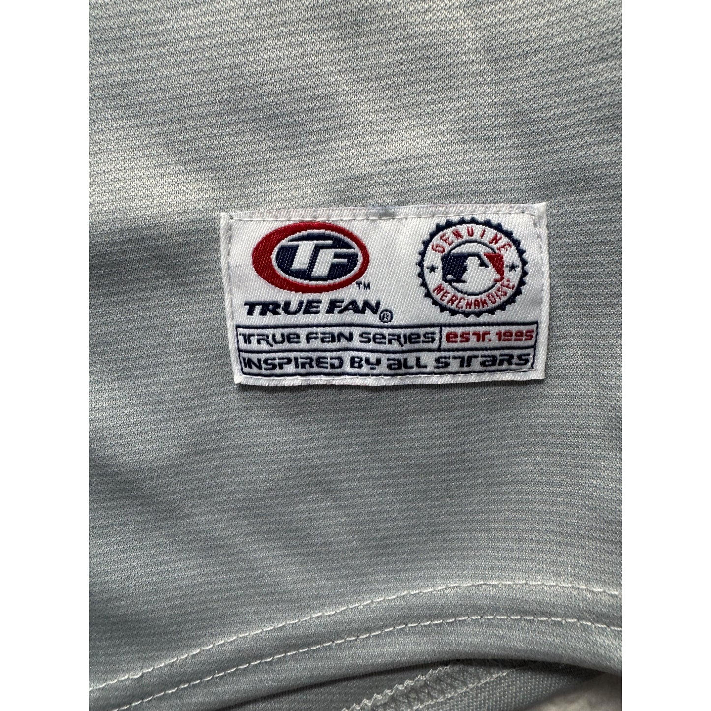 Minnesota Twins Gray Button-Up Baseball Jersey 2XL True Fan Series #7808