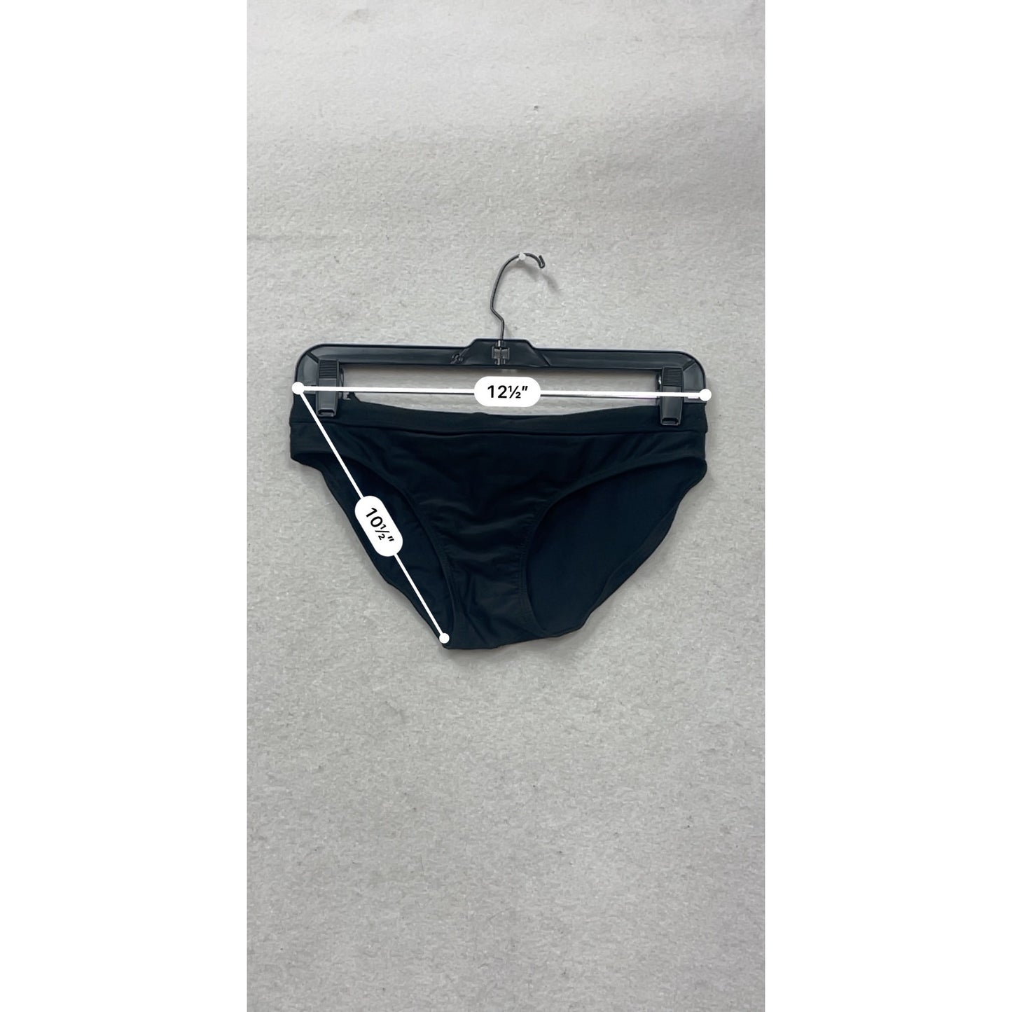 Sporti Womens Black Swim Bottoms Size S #364A