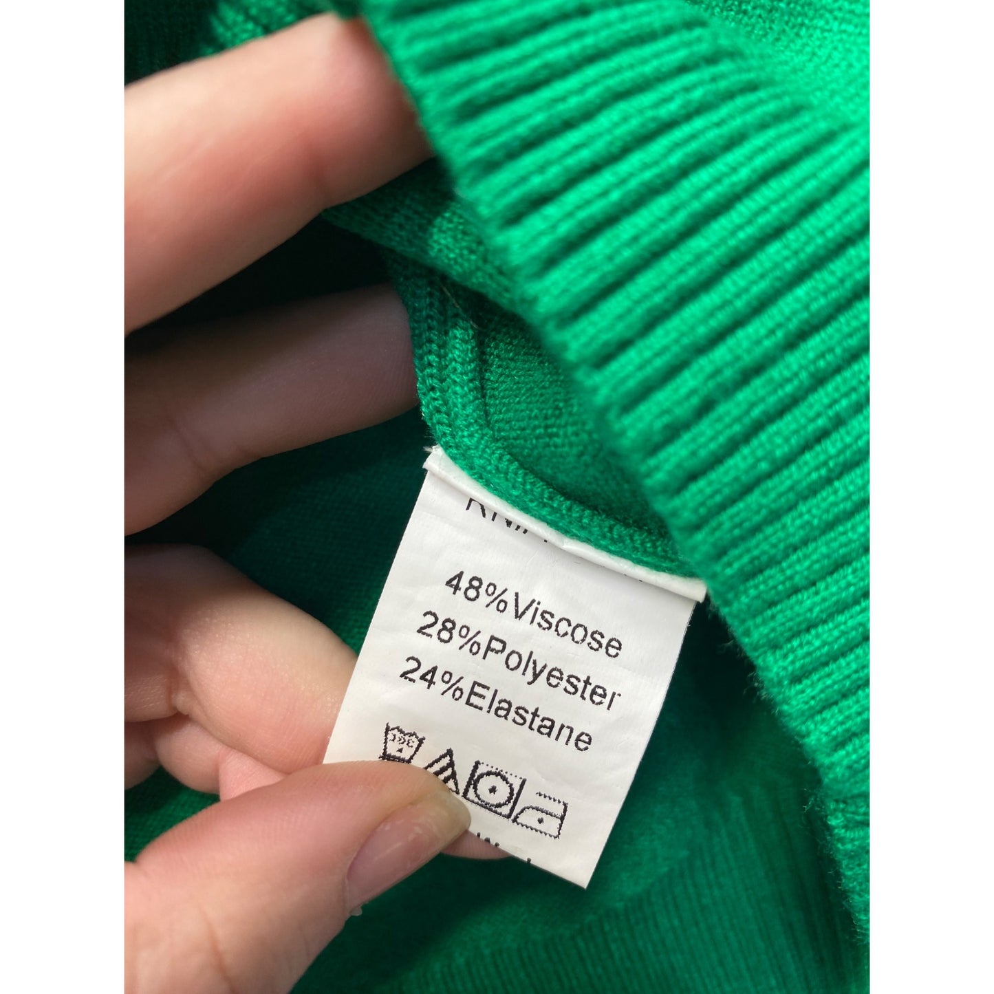 Princess Polly S/M Green Button-Up Cardigan Sweater #7077