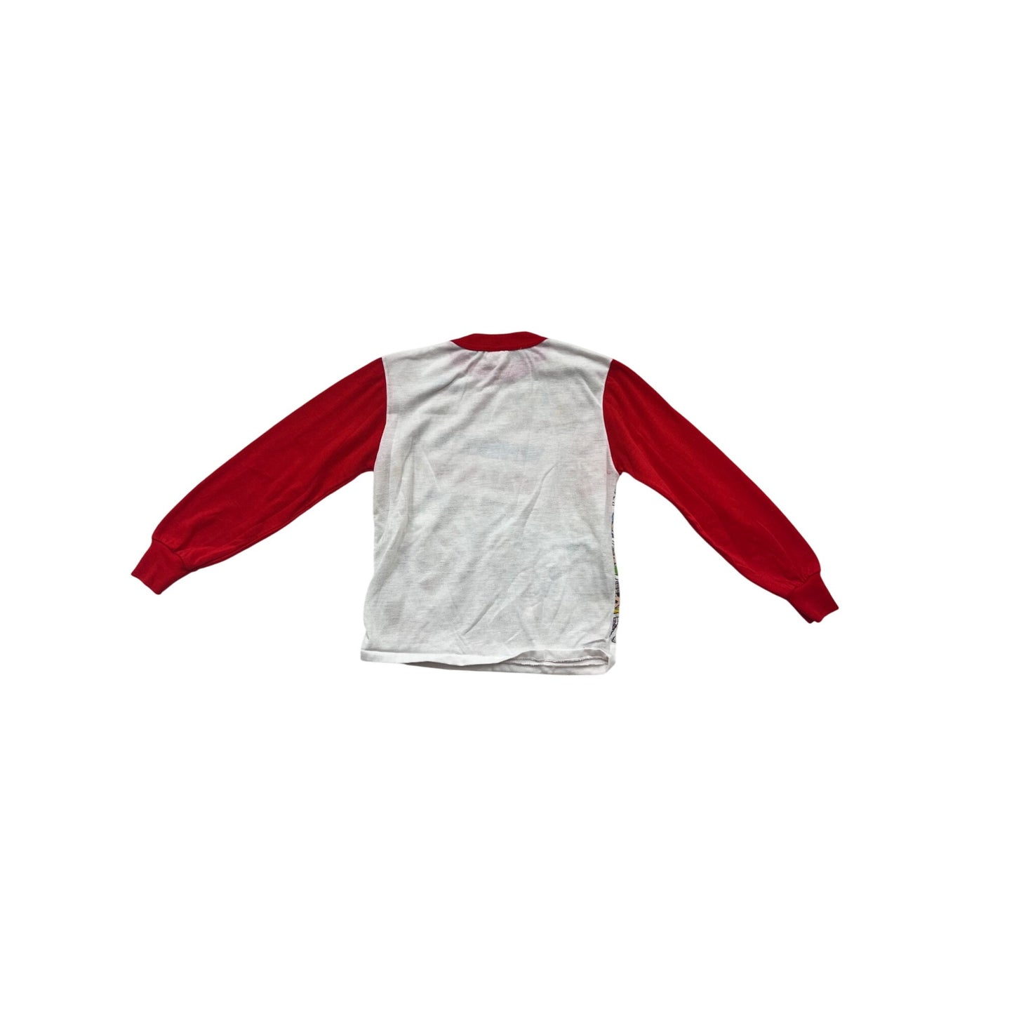 Vintage Wheres Waldo? Kids Graphic Long Sleeve Shirt Size 10 #912A