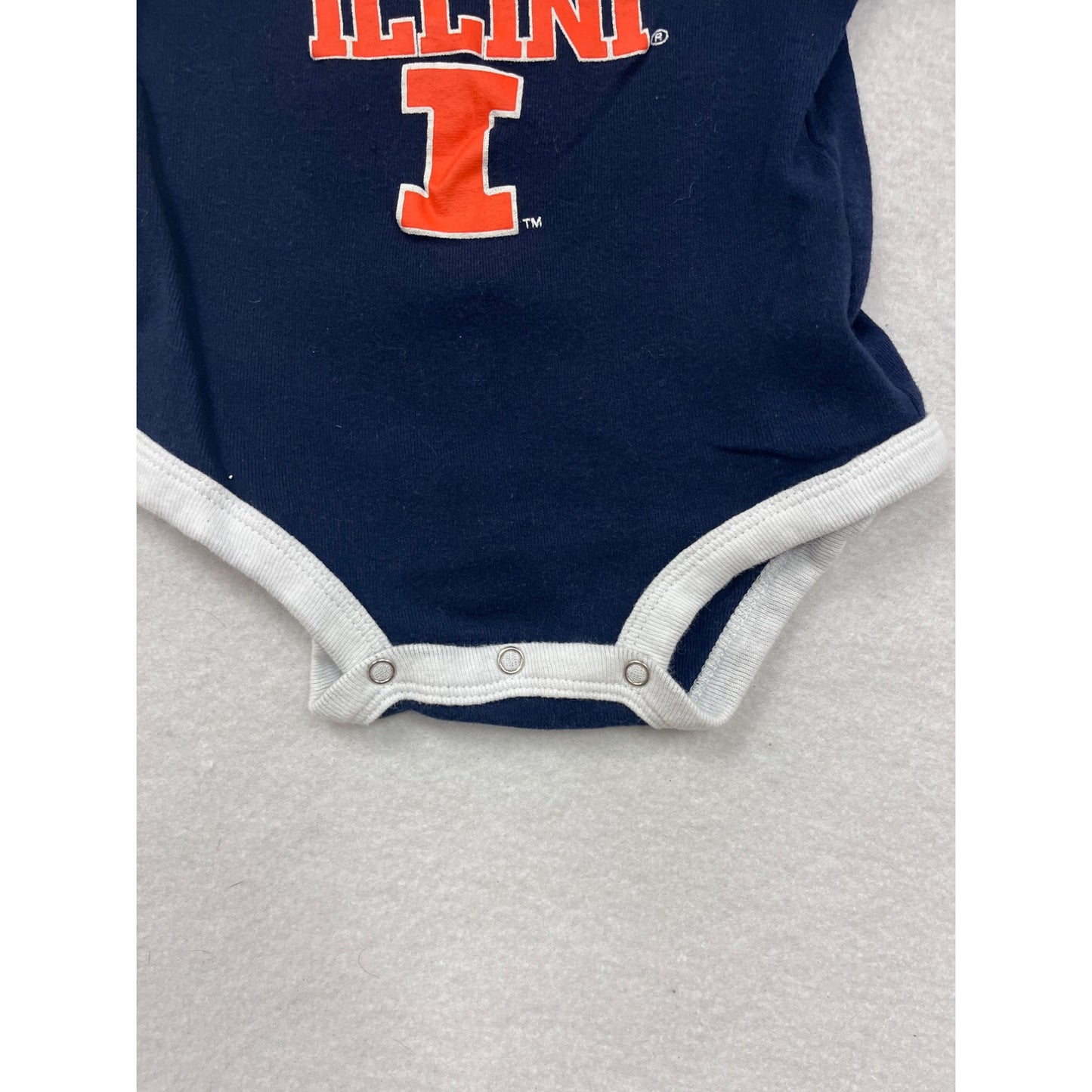Illinois Fighting Illini Baby Bodysuit 6-9M #6515